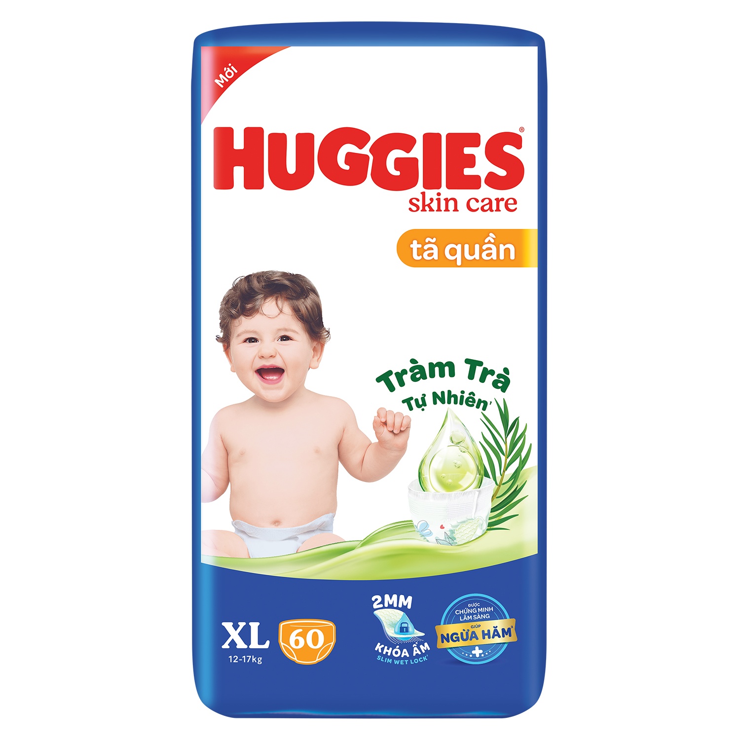 Tã Quần Huggies Size XL 60 Miếng (12-17kg)