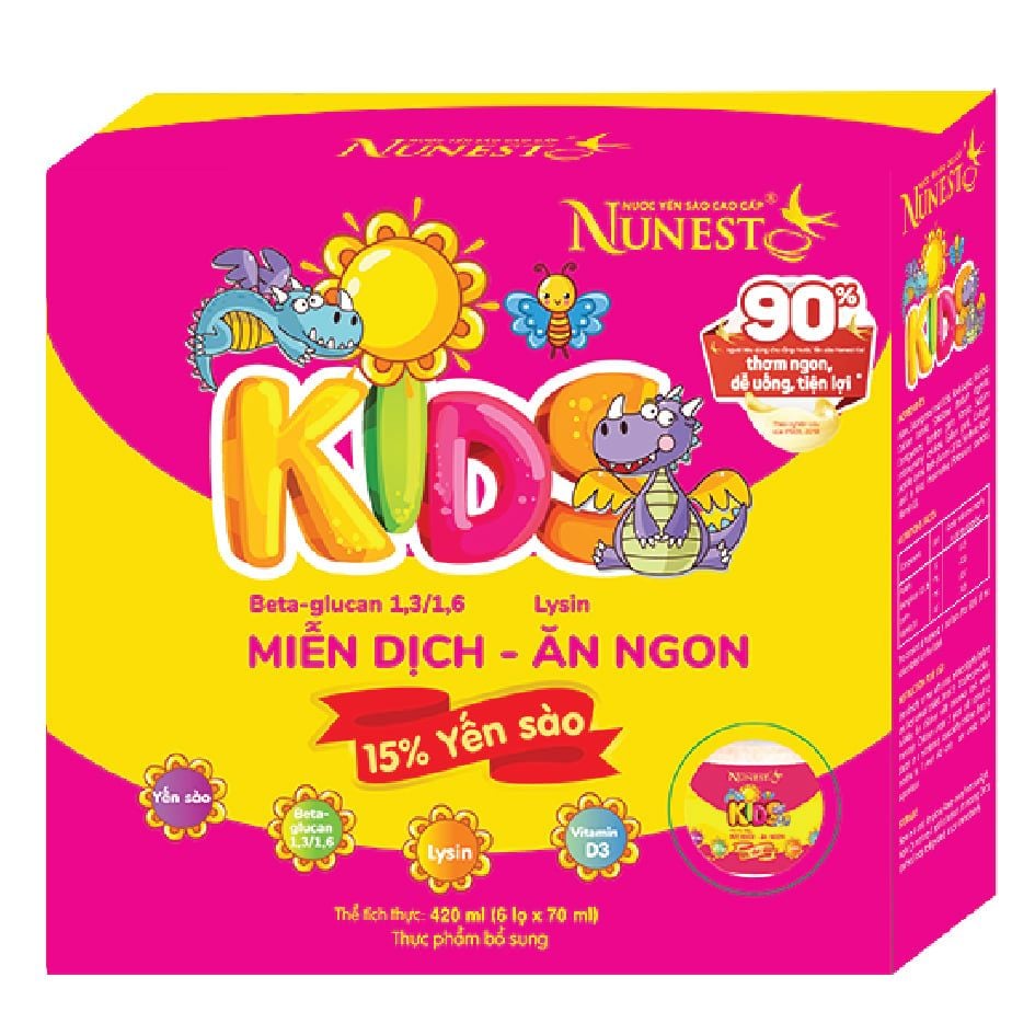 Yến NuNest Kid Tự Nhiên