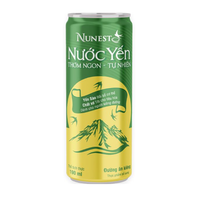 Yến NuNest Lon 190ml KĐ