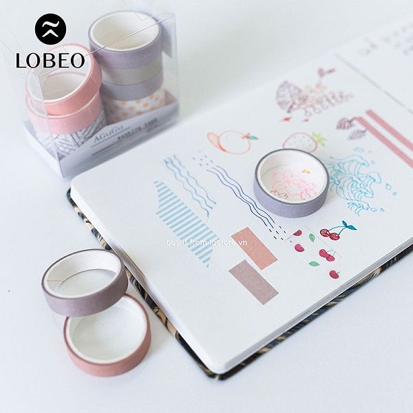 Washi tape là gì Làm thế nào để sử dụng Washi tape hiệu quả