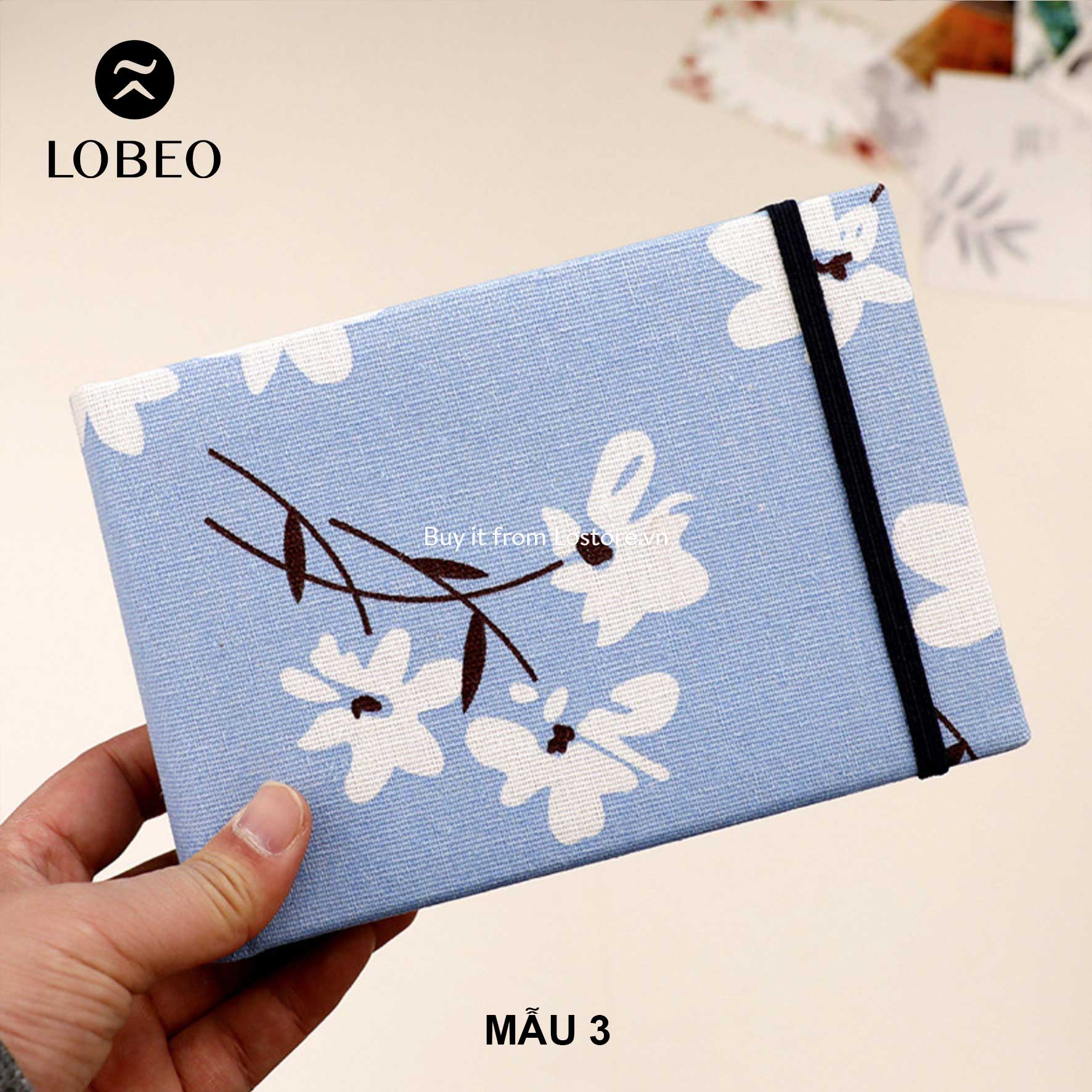 Album đựng tranh, ảnh vintage 10x15cm 50 tờ