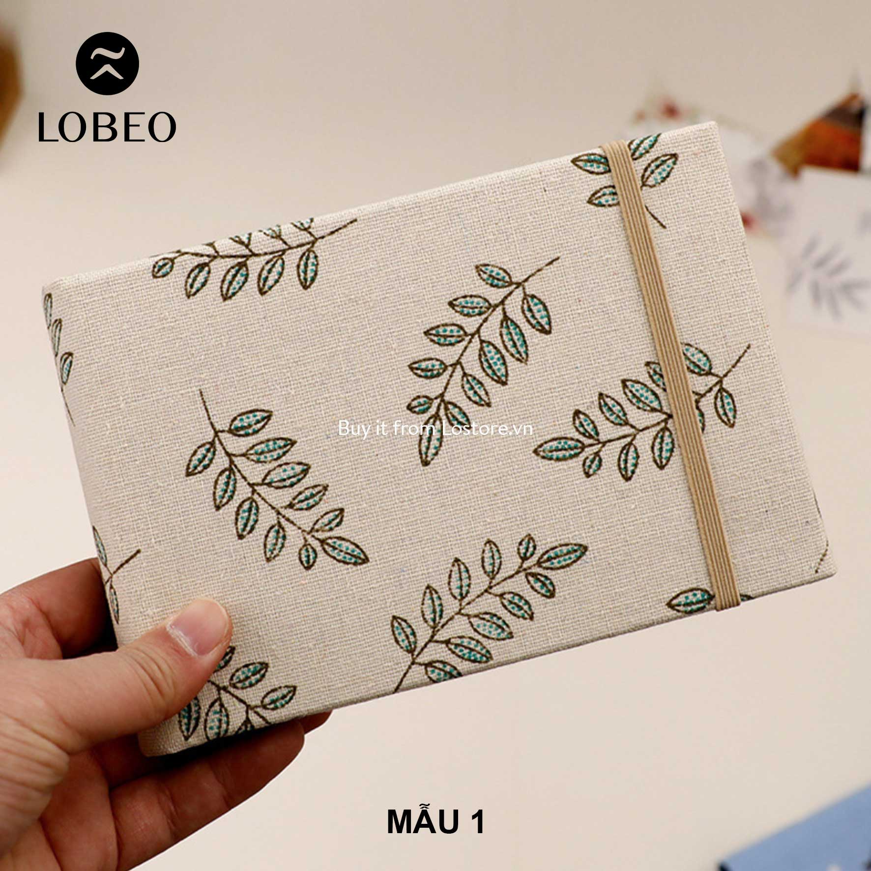 Album đựng tranh, ảnh vintage 10x15cm 50 tờ