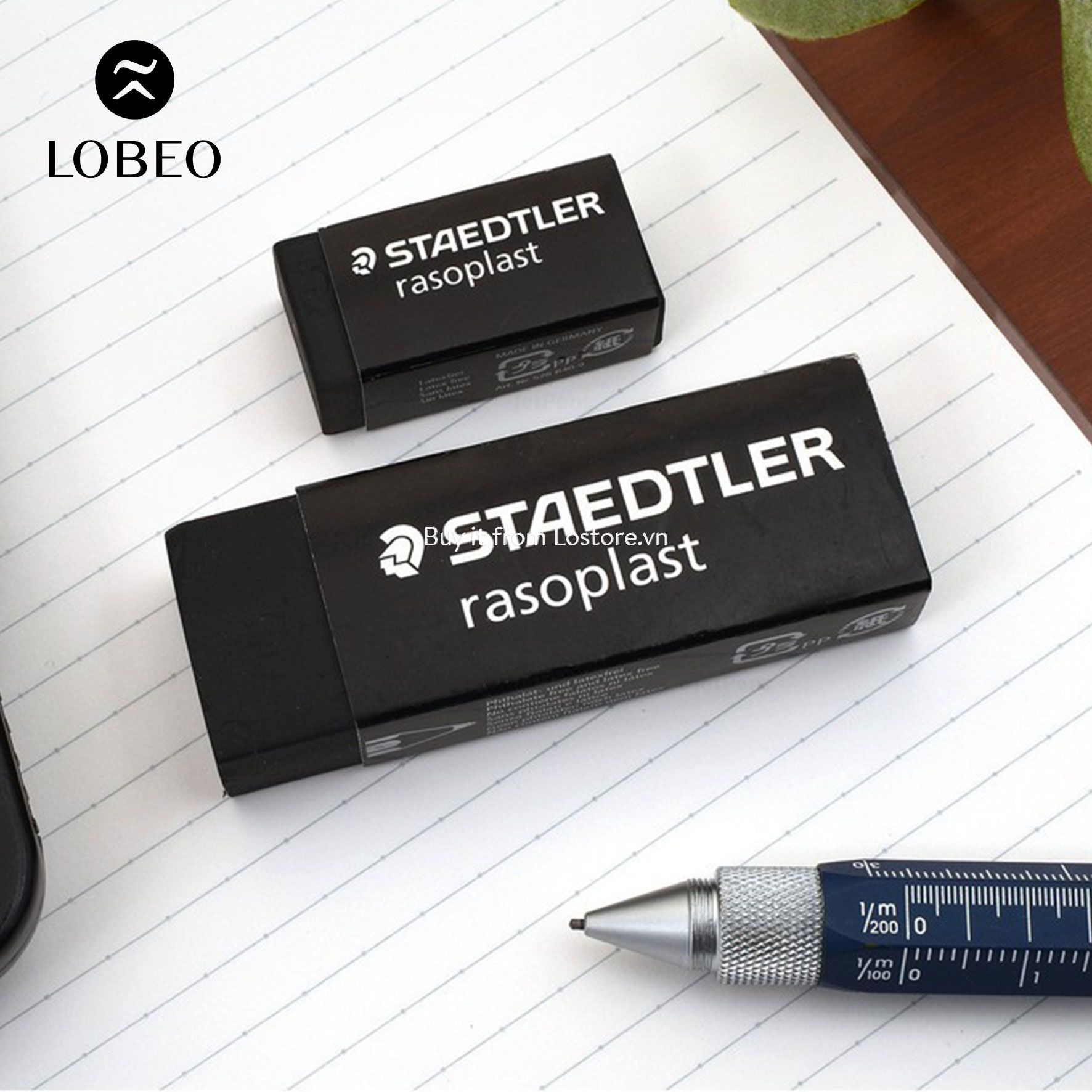 Tẩy STAEDTLER Rasoplast màu đen 526