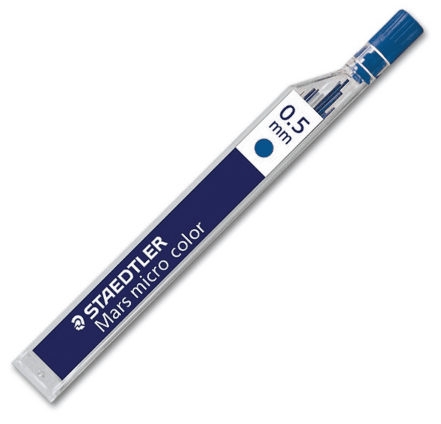 Ruột chì kim kỹ thuật STAEDTLER 254 màu xanh biển - 0.5mm