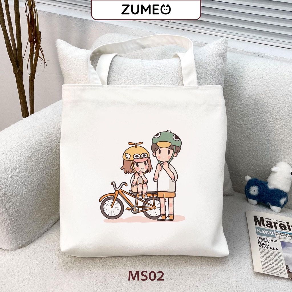 Túi tote, túi vải canvas Zumeo - Couple