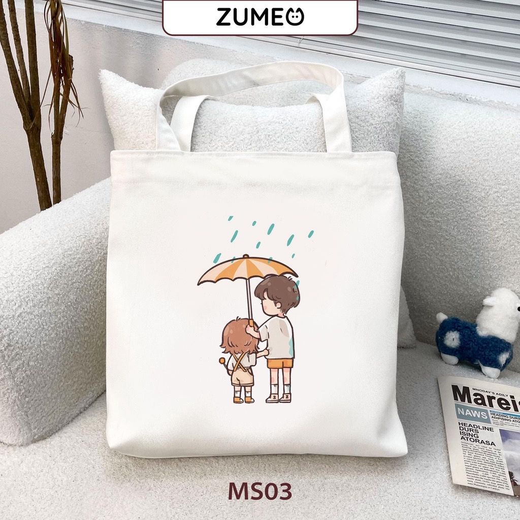 Túi tote, túi vải canvas Zumeo - Couple