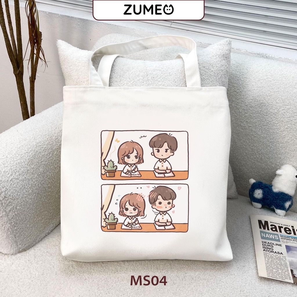 Túi tote, túi vải canvas Zumeo - Couple