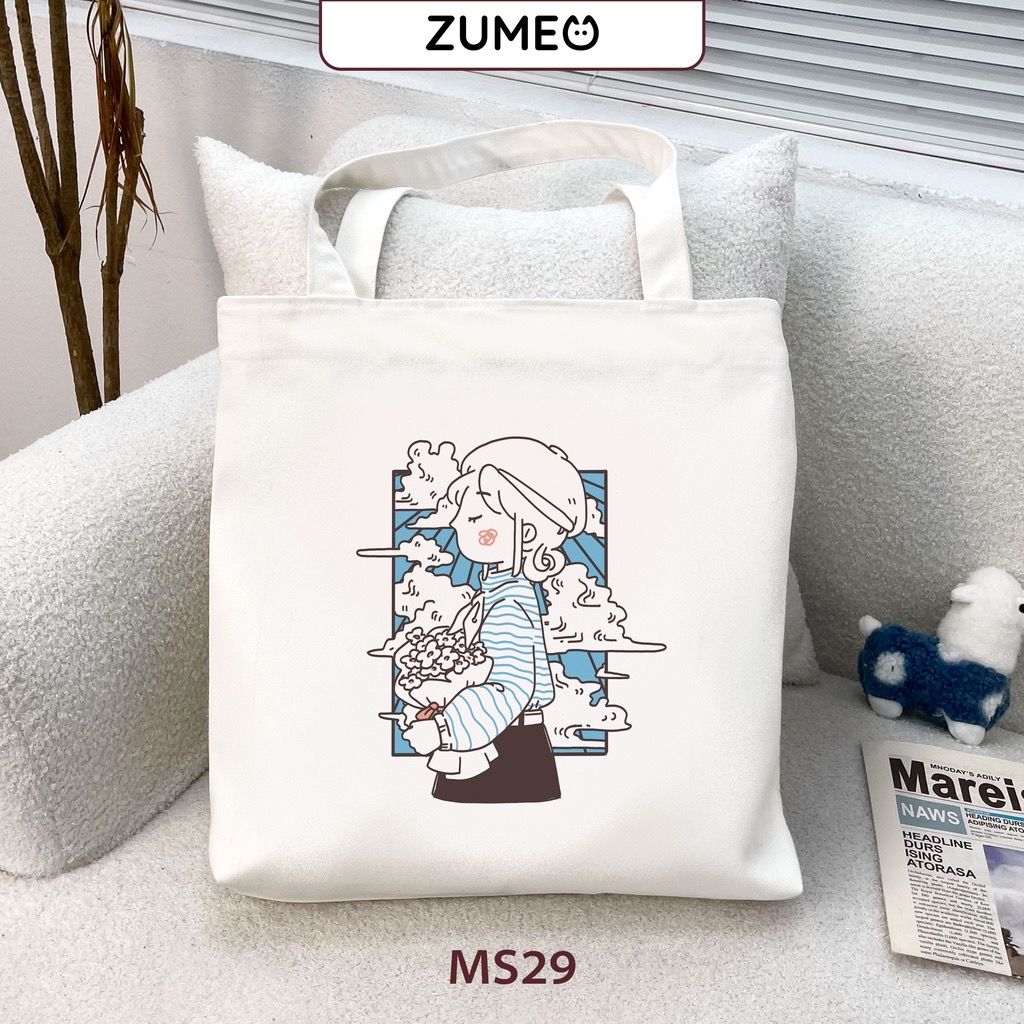 Túi tote, túi vải canvas Zumeo - See You