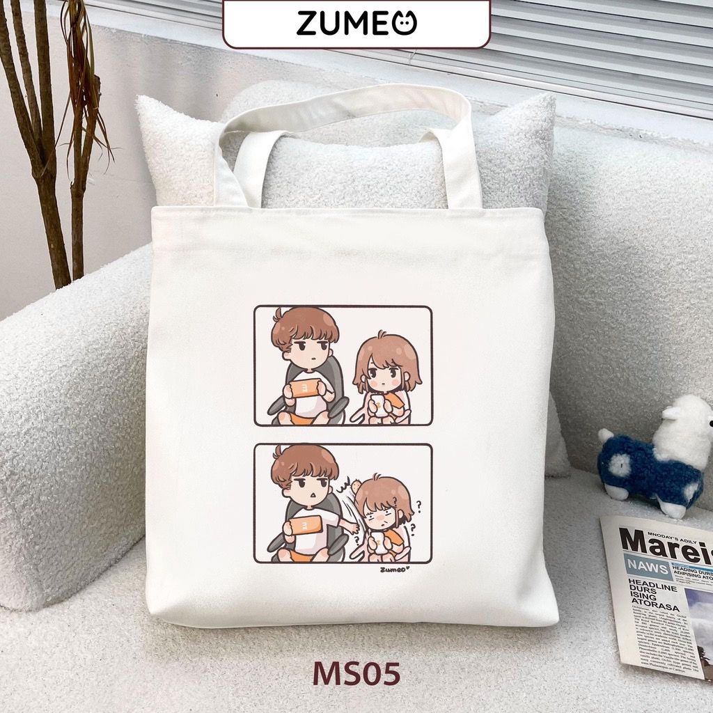 Túi tote, túi vải canvas Zumeo - Couple