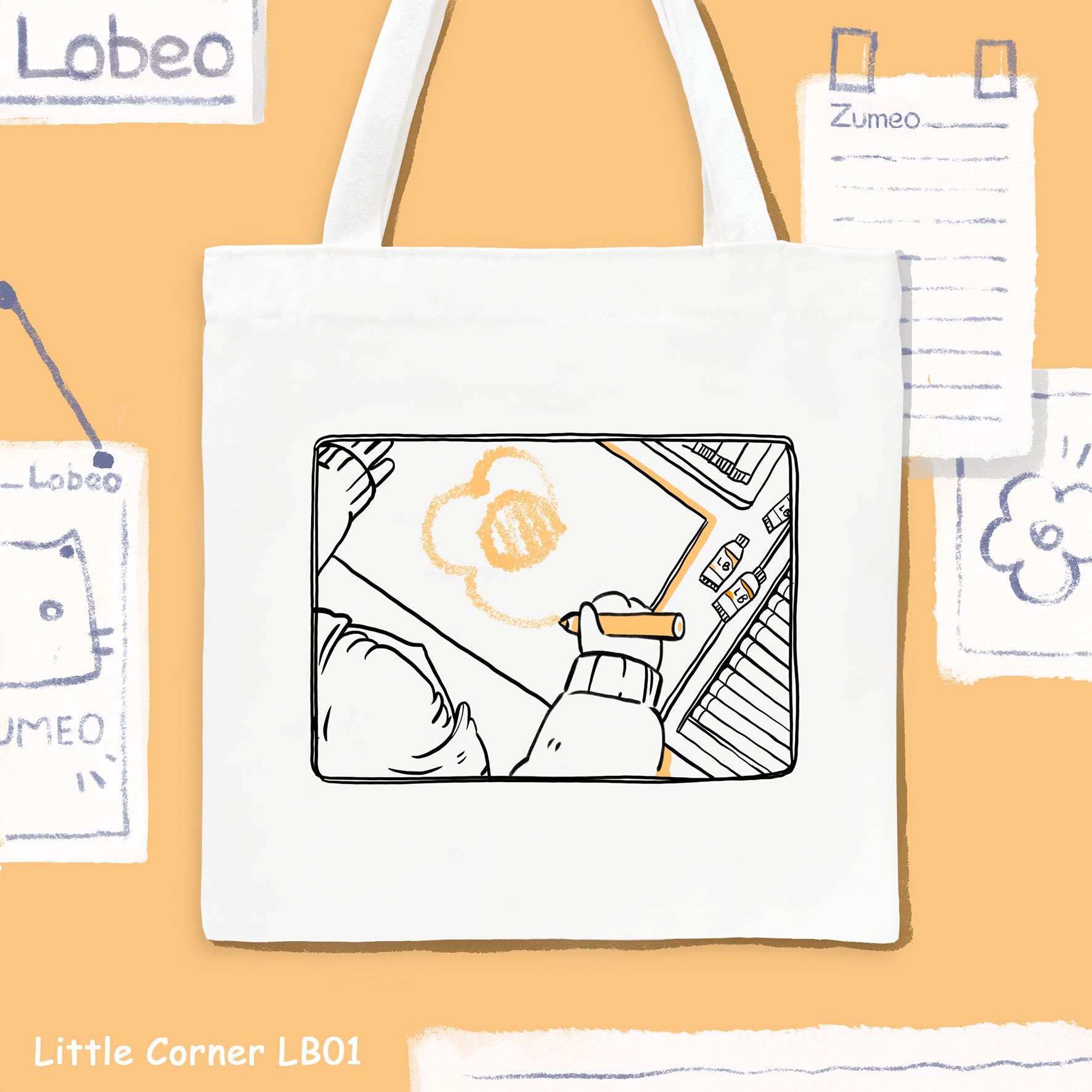 Túi tote Lobeo Studio - Little Corner