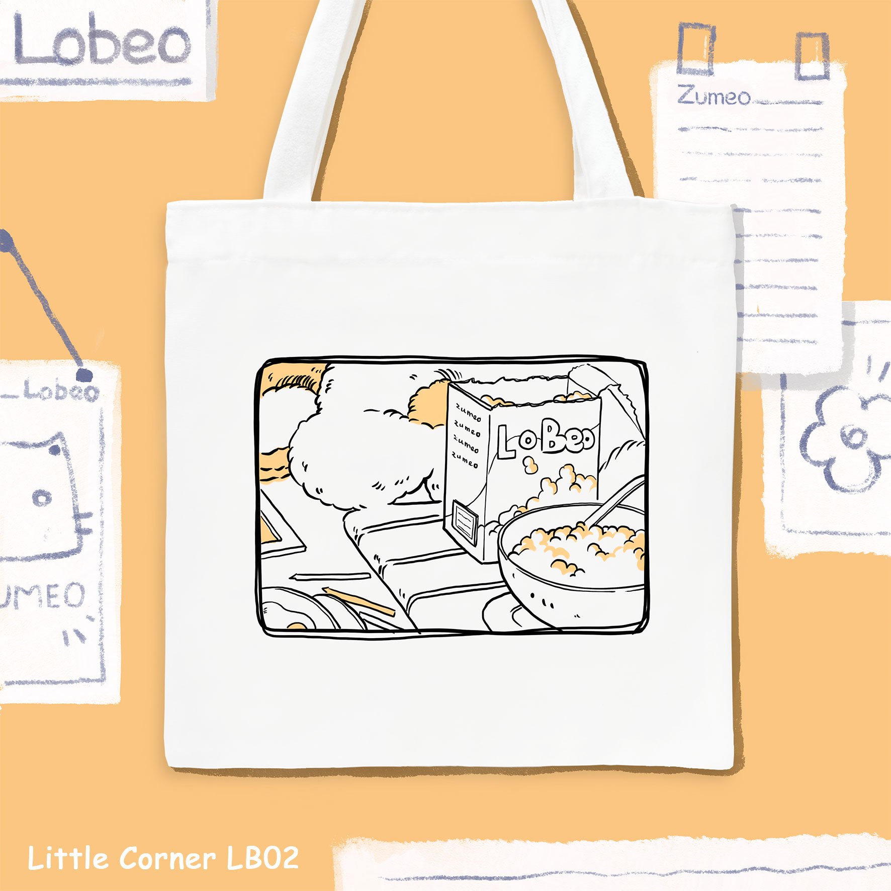 Túi tote Lobeo Studio - Little Corner