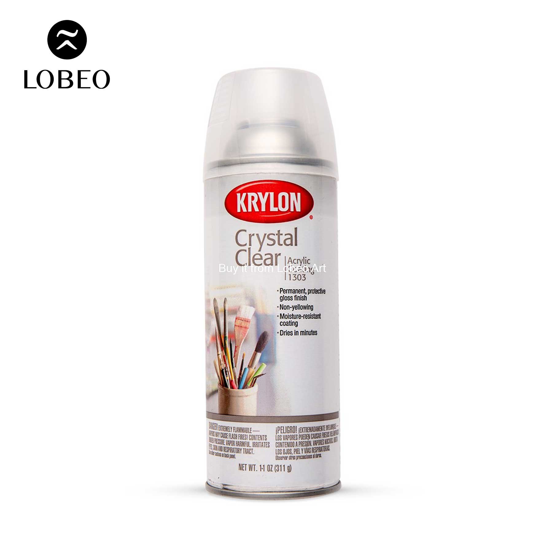 Xịt bảo quản ảnh chụp, tranh vẽ Krylon Crystal Clear 1303