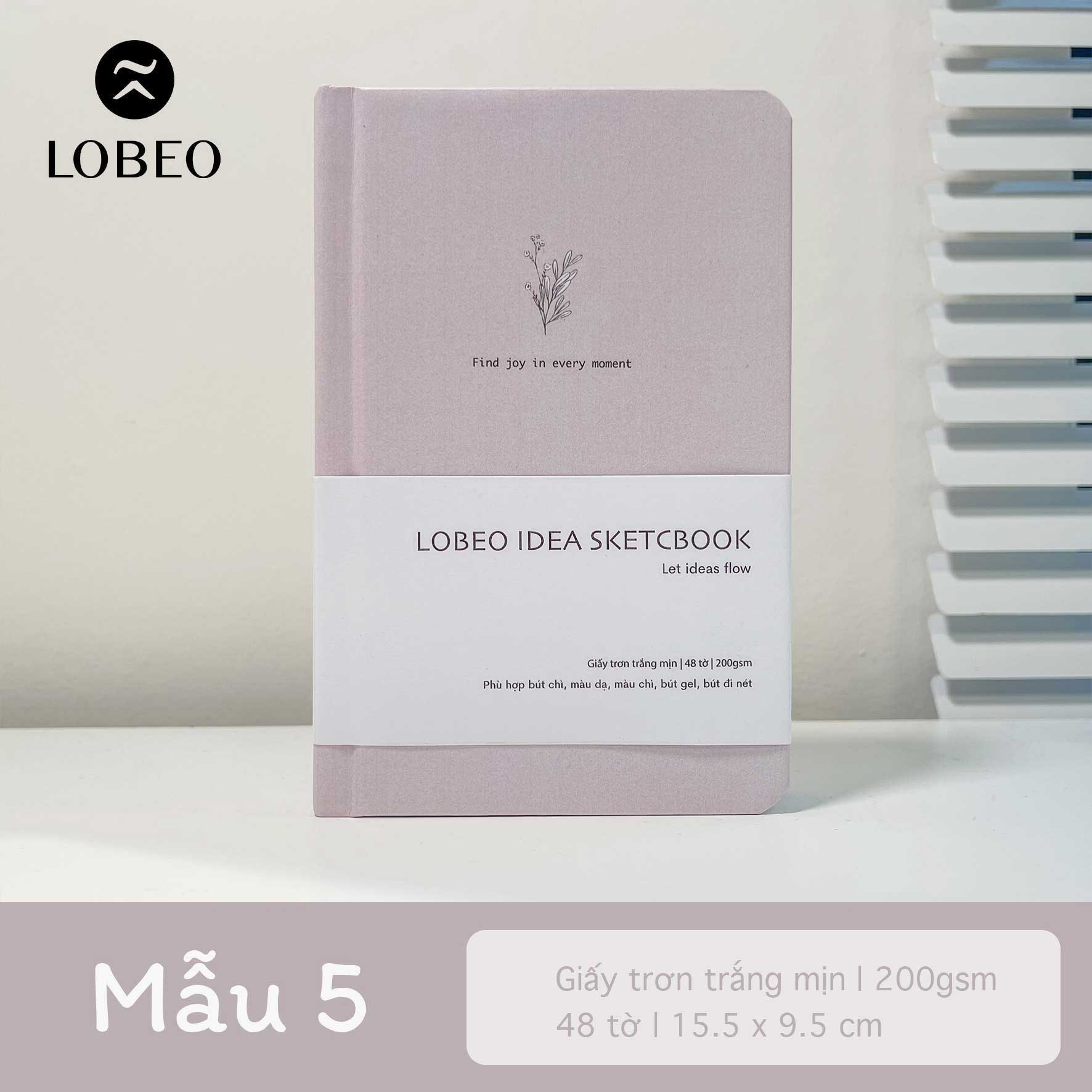 Sổ Lobeo Idea Sketchbook Limited Edition 200gsm 48 tờ