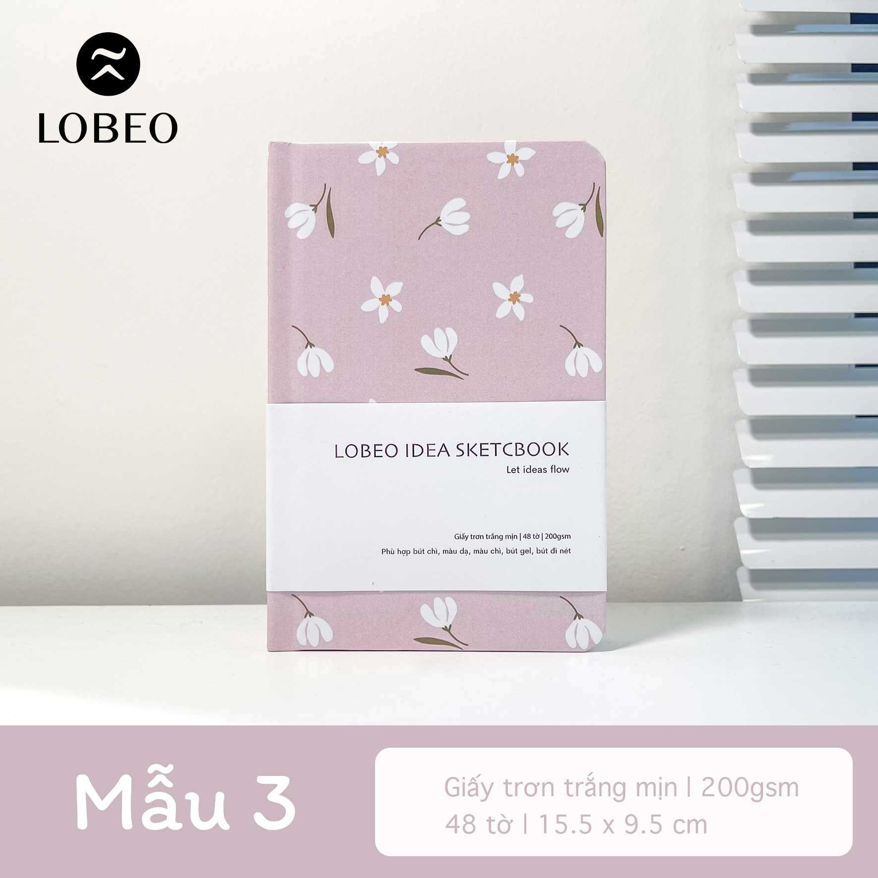 Sổ Lobeo Idea Sketchbook Limited Edition 200gsm 48 tờ