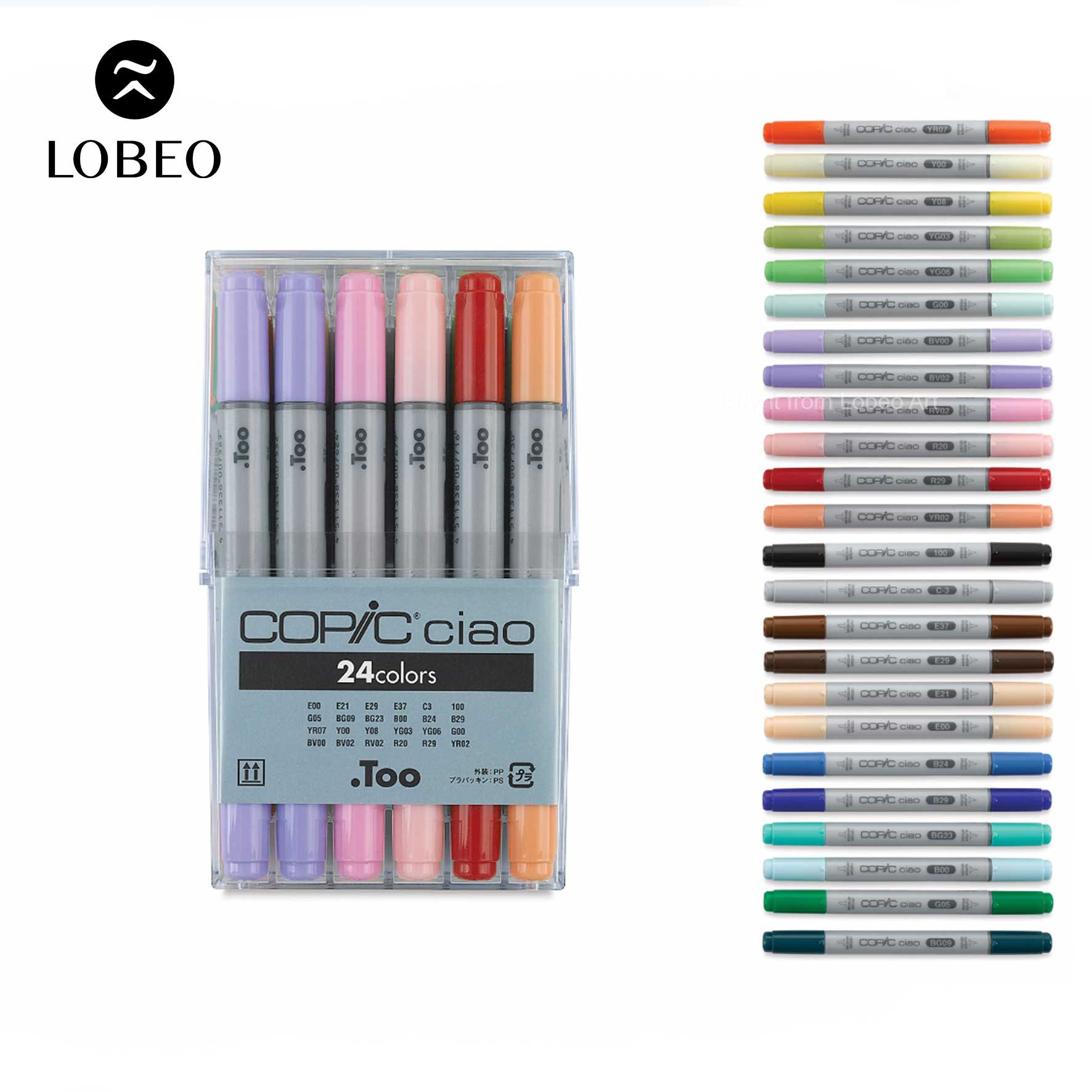 Bộ màu dạ Copic Ciao cao cấp