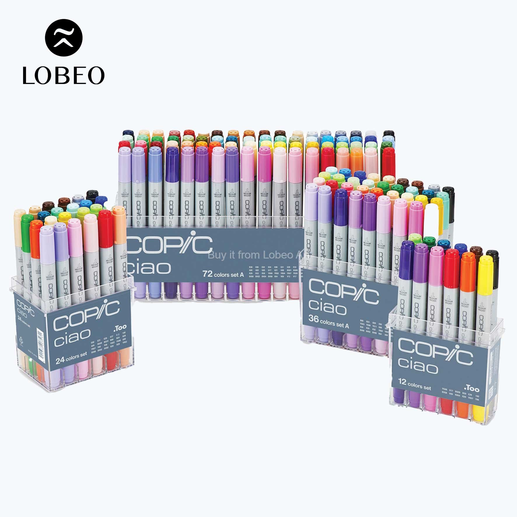 Bộ màu dạ Copic Ciao cao cấp