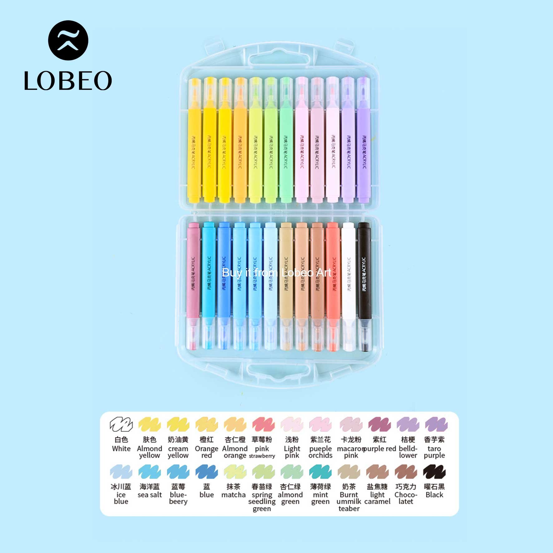 Bút sơn Acrylic Marker Giorgione giá rẻ (vẽ lên mọi chất liệu)