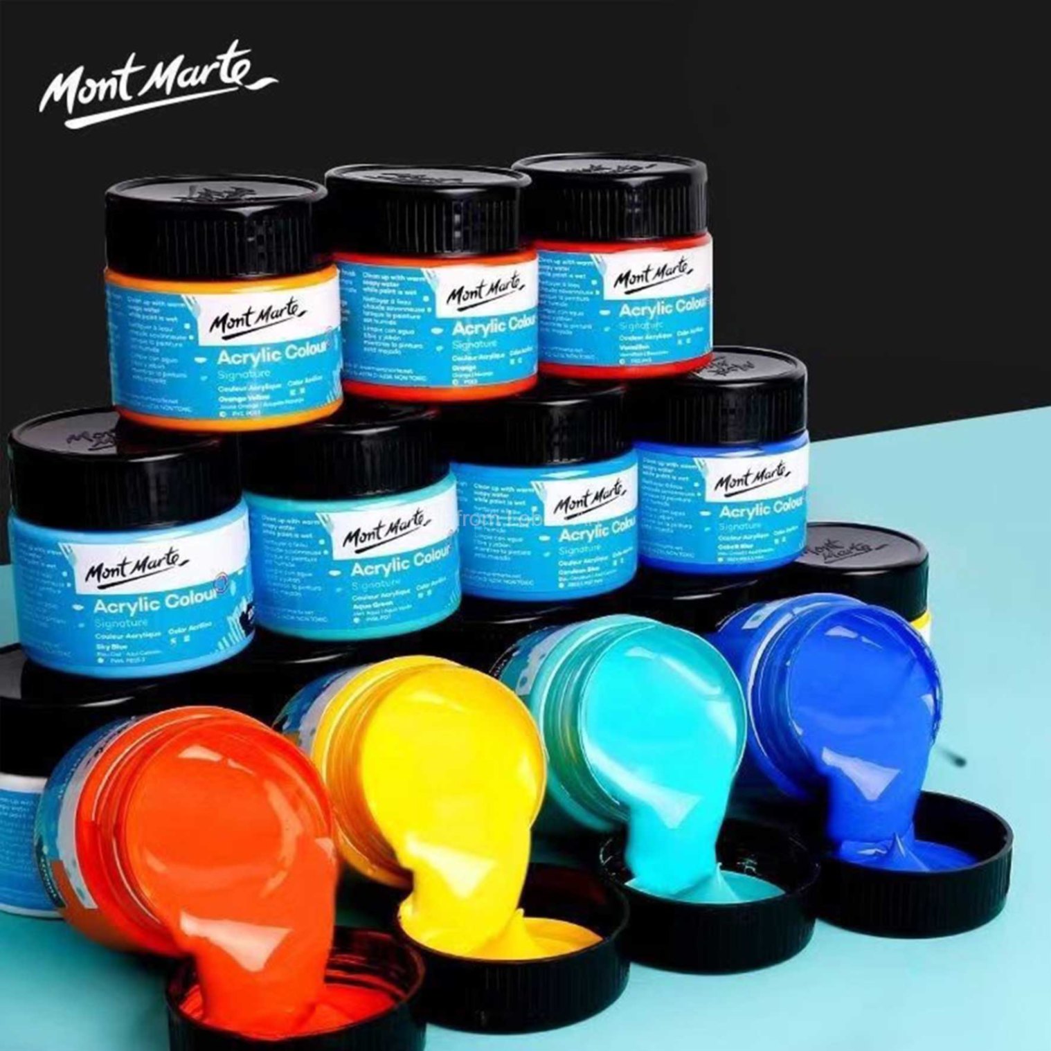 Màu lẻ acrylic Mont Marte 100ml