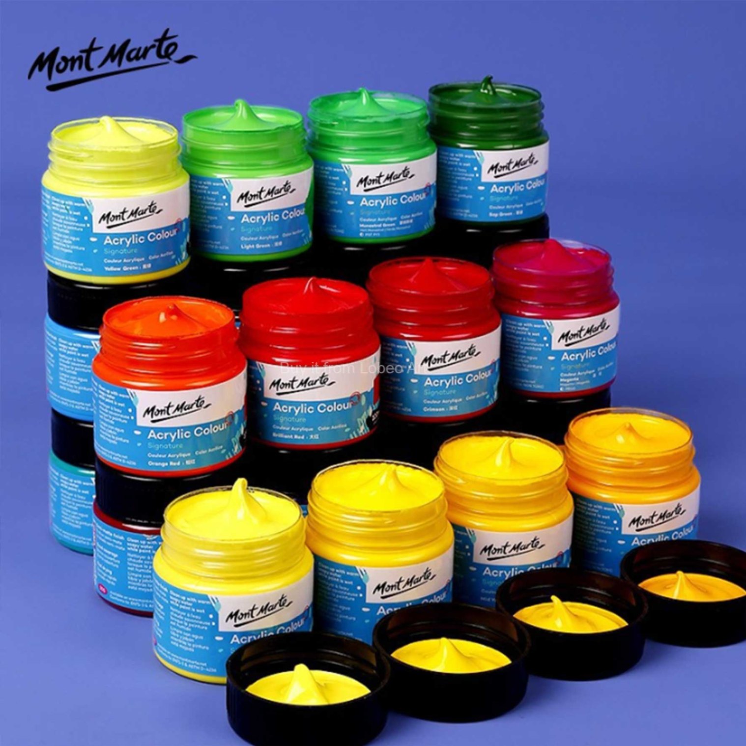 Màu lẻ acrylic Mont Marte 100ml