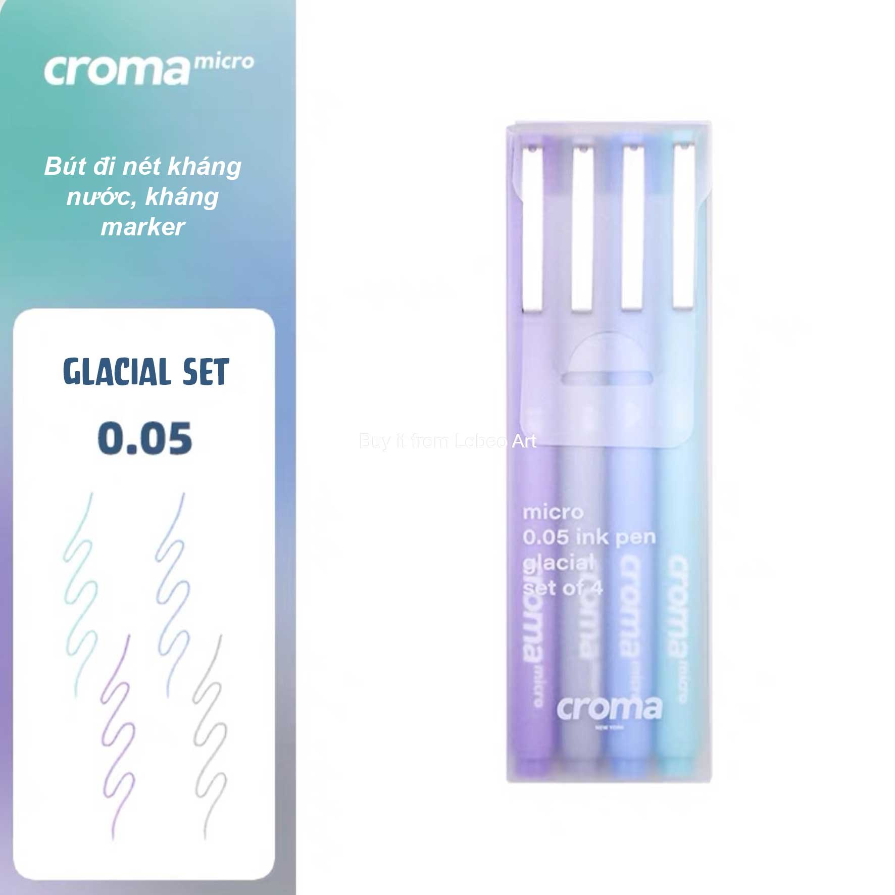 Bút đi nét Croma Micro kháng nước