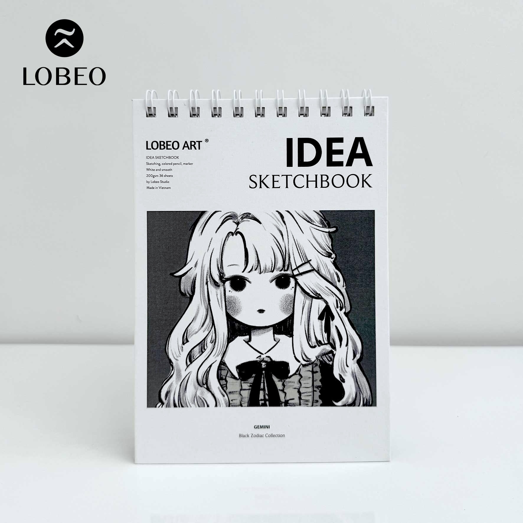 Sổ vẽ Lobeo Zodiac Collection (Idea Sketchbook)