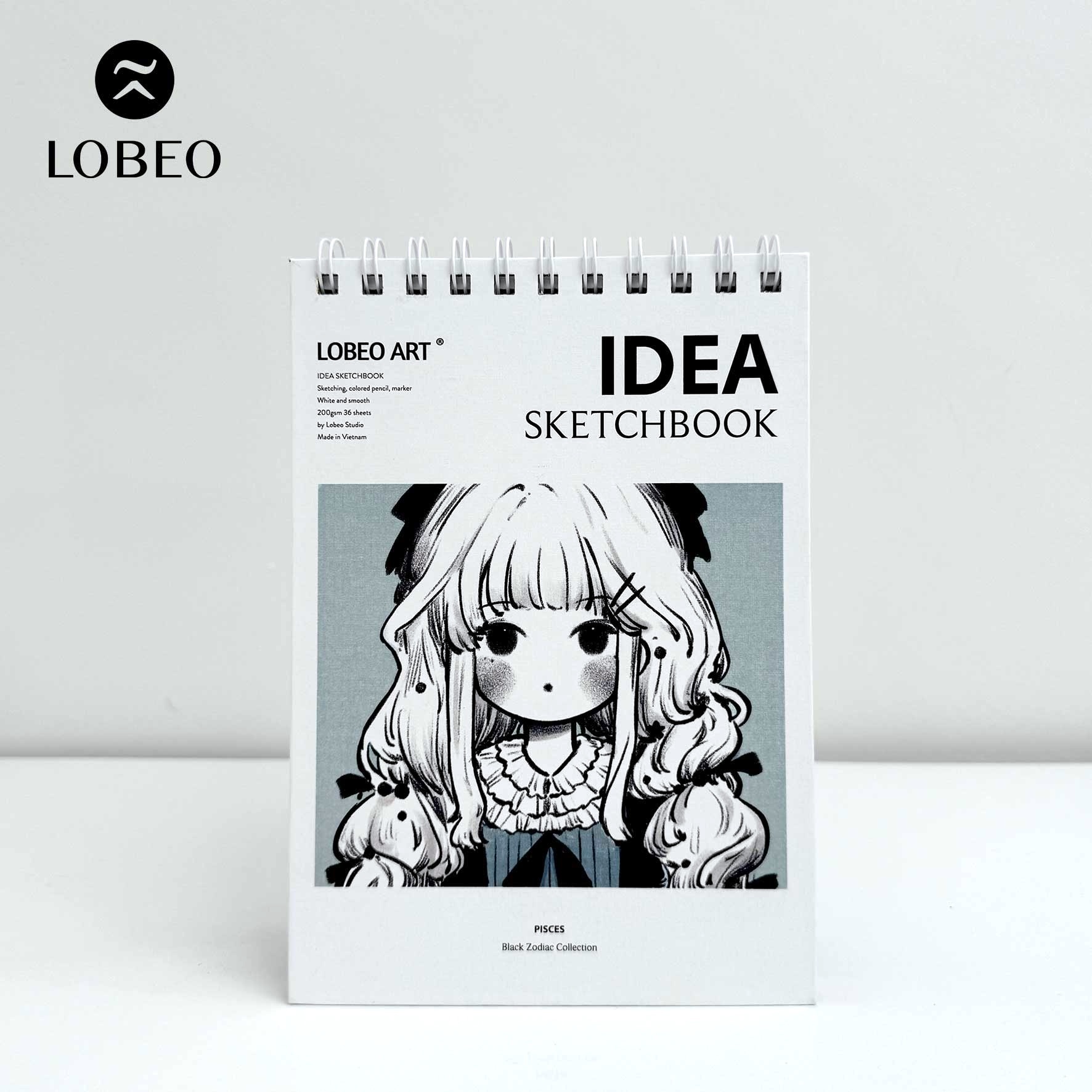 Sổ vẽ Lobeo Zodiac Collection (Idea Sketchbook)