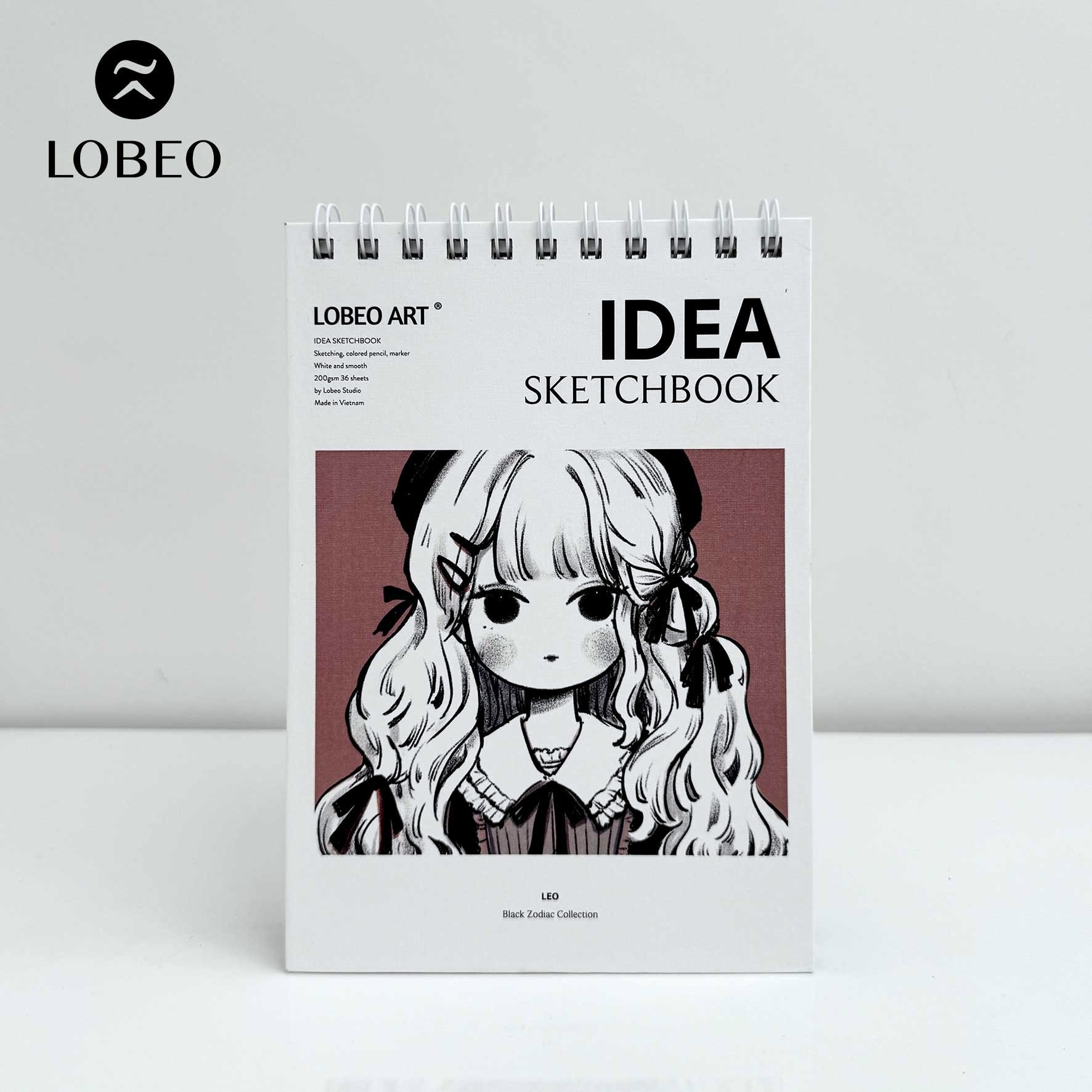 Sổ vẽ Lobeo Zodiac Collection (Idea Sketchbook)