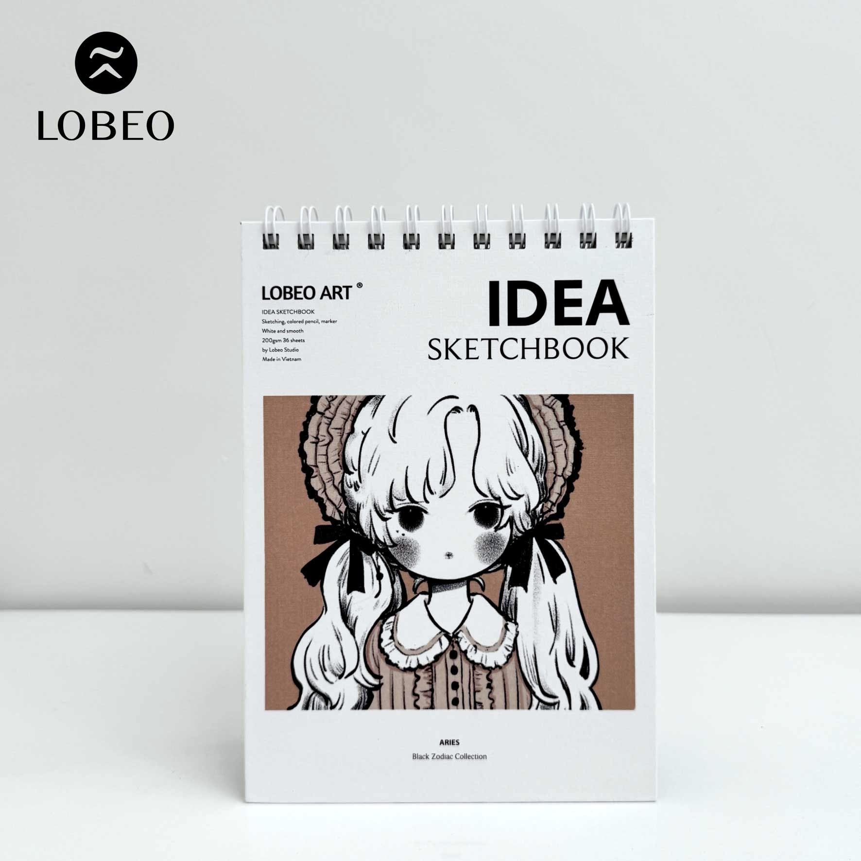 Sổ vẽ Lobeo Zodiac Collection (Idea Sketchbook)