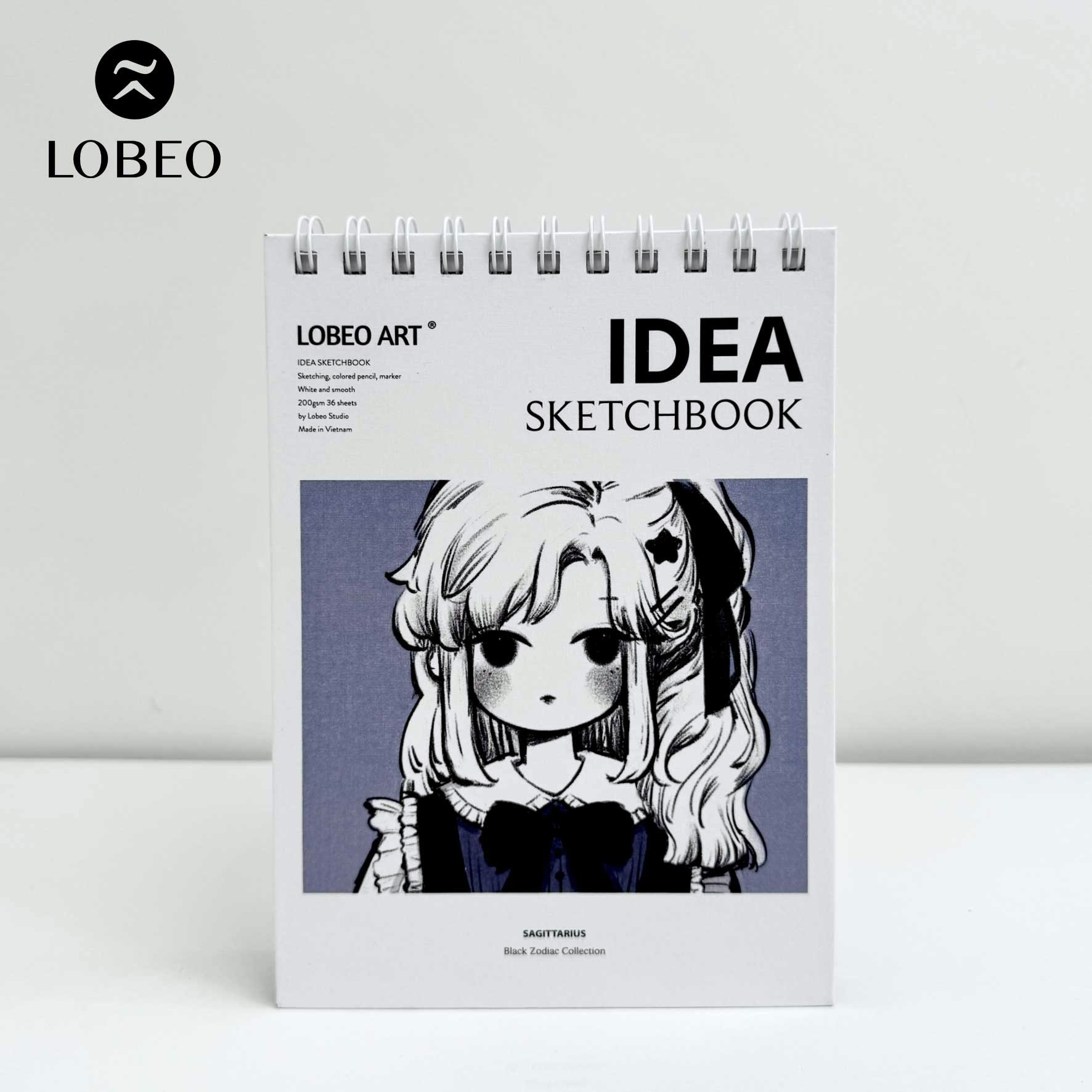 Sổ vẽ Lobeo Zodiac Collection (Idea Sketchbook)