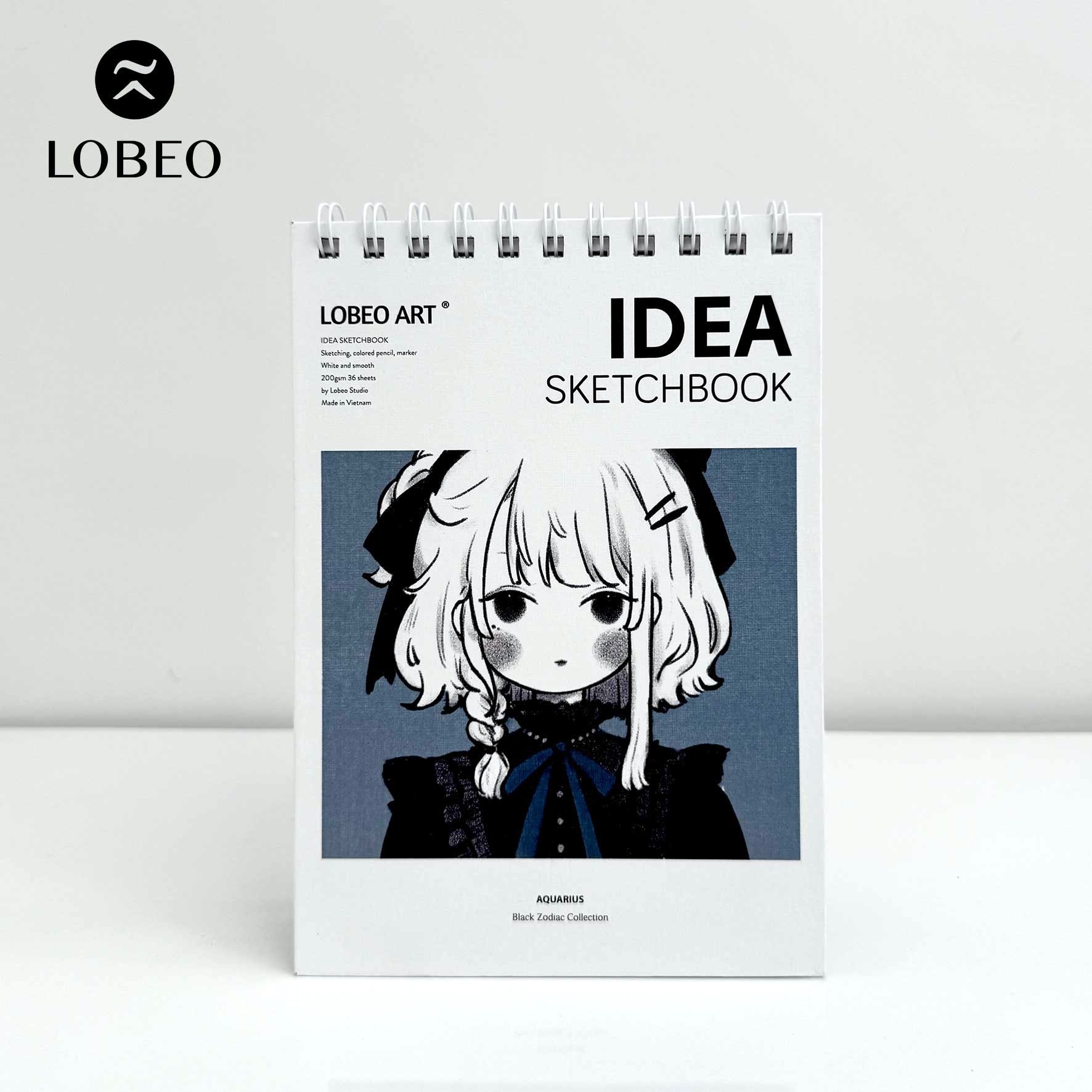 Sổ vẽ Lobeo Zodiac Collection (Idea Sketchbook)