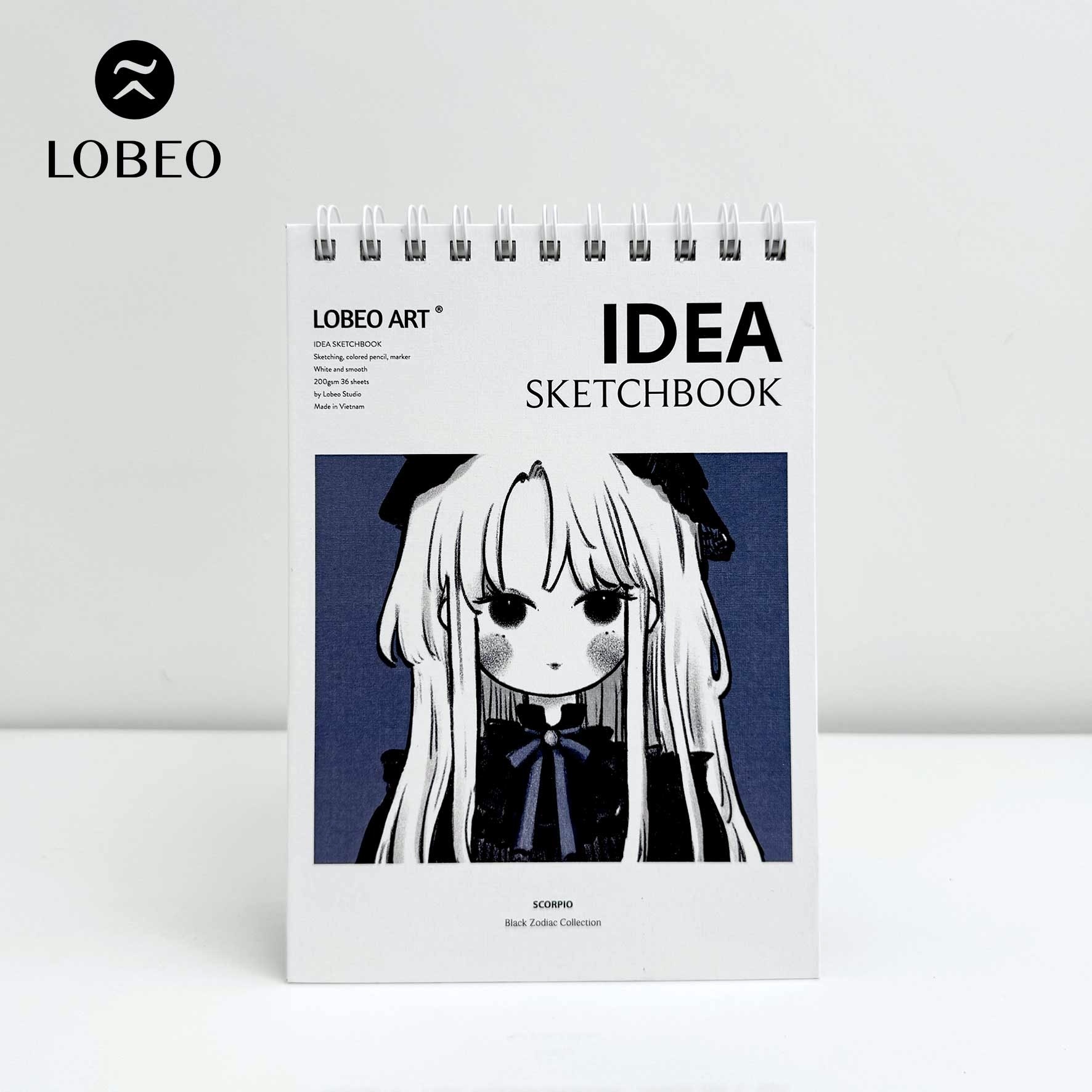 Sổ vẽ Lobeo Zodiac Collection (Idea Sketchbook)