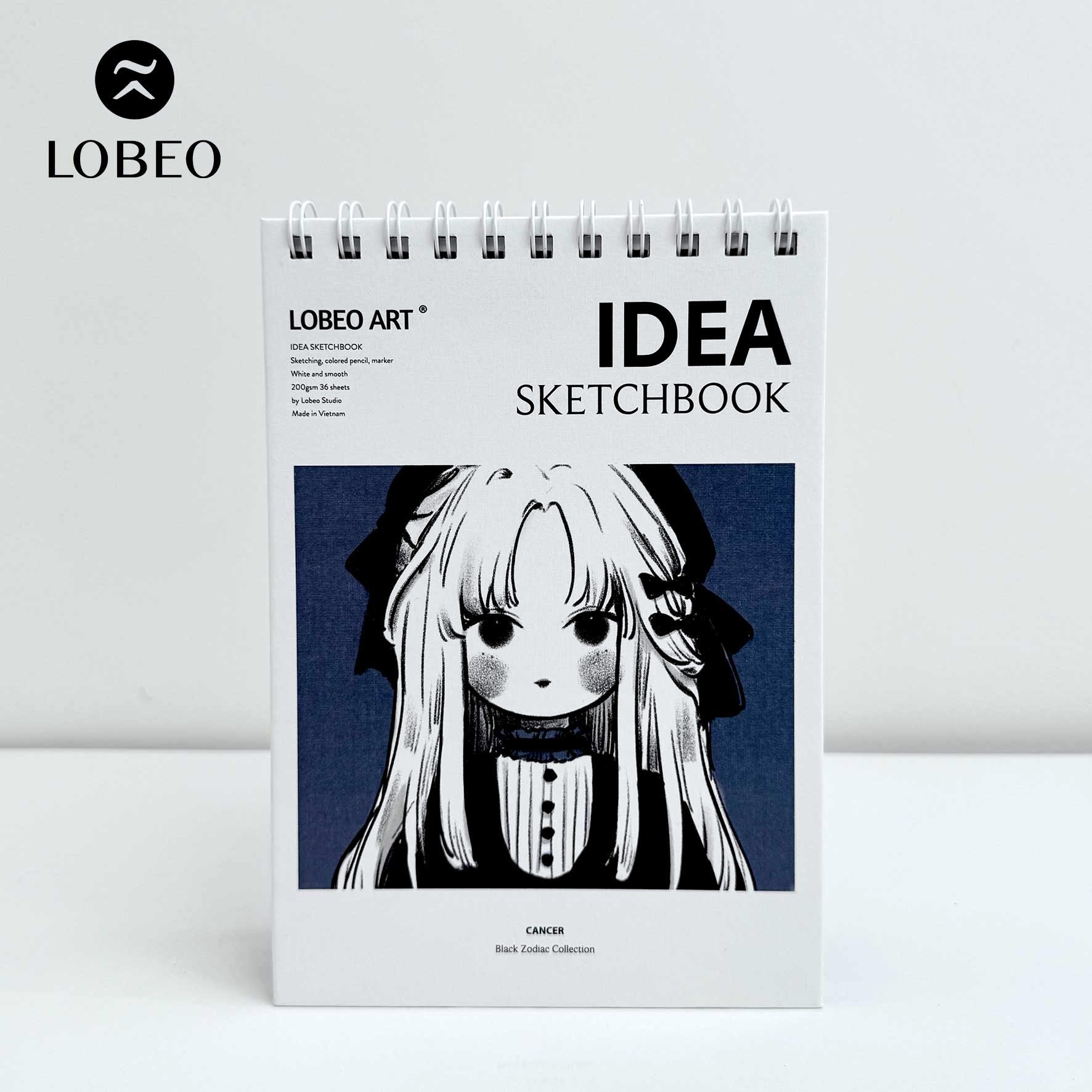 Sổ vẽ Lobeo Zodiac Collection (Idea Sketchbook)