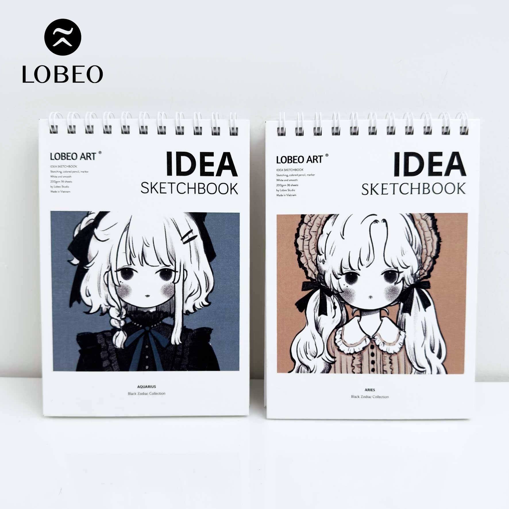 Sổ vẽ Lobeo Zodiac Collection (Idea Sketchbook)