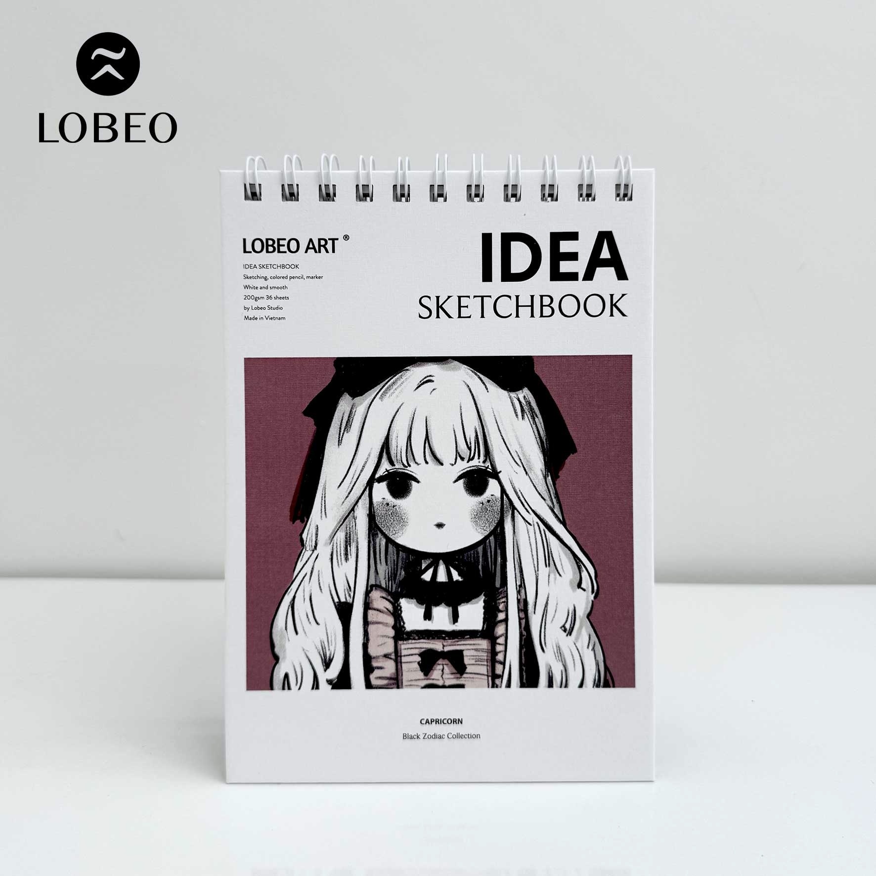 Sổ vẽ Lobeo Zodiac Collection (Idea Sketchbook)