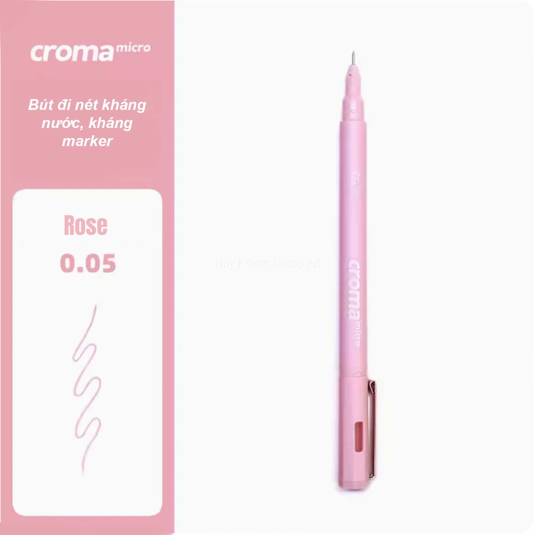 Bút đi nét Croma Micro kháng nước