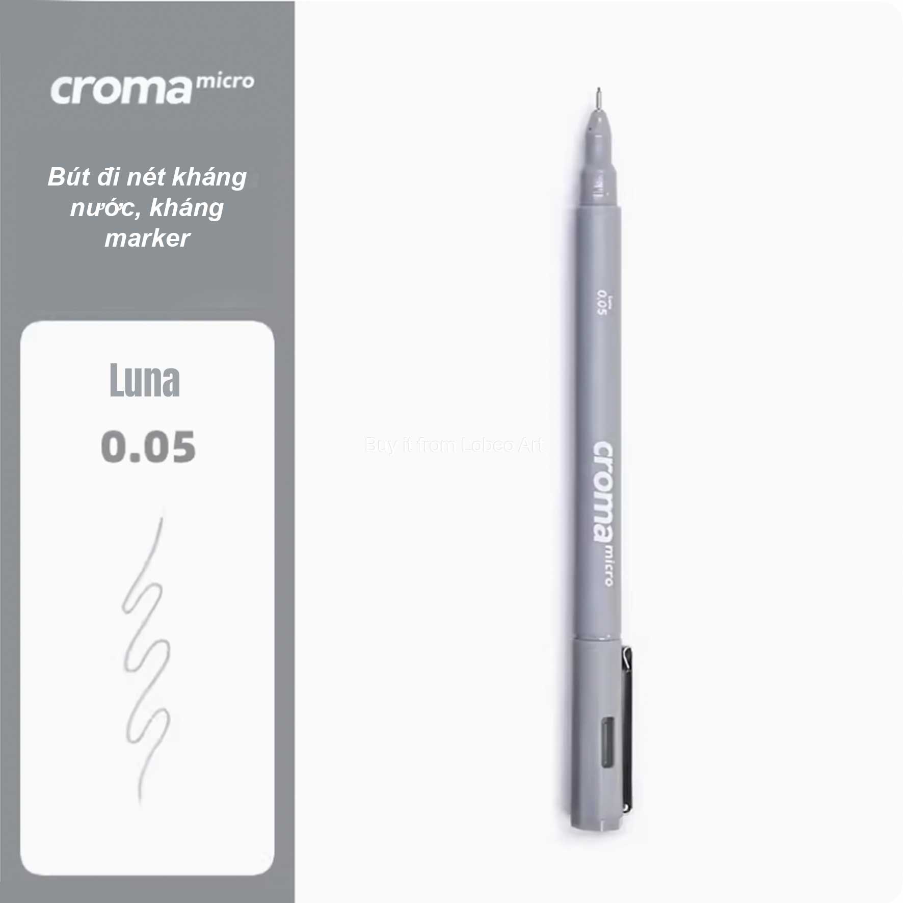 Bút đi nét Croma Micro kháng nước