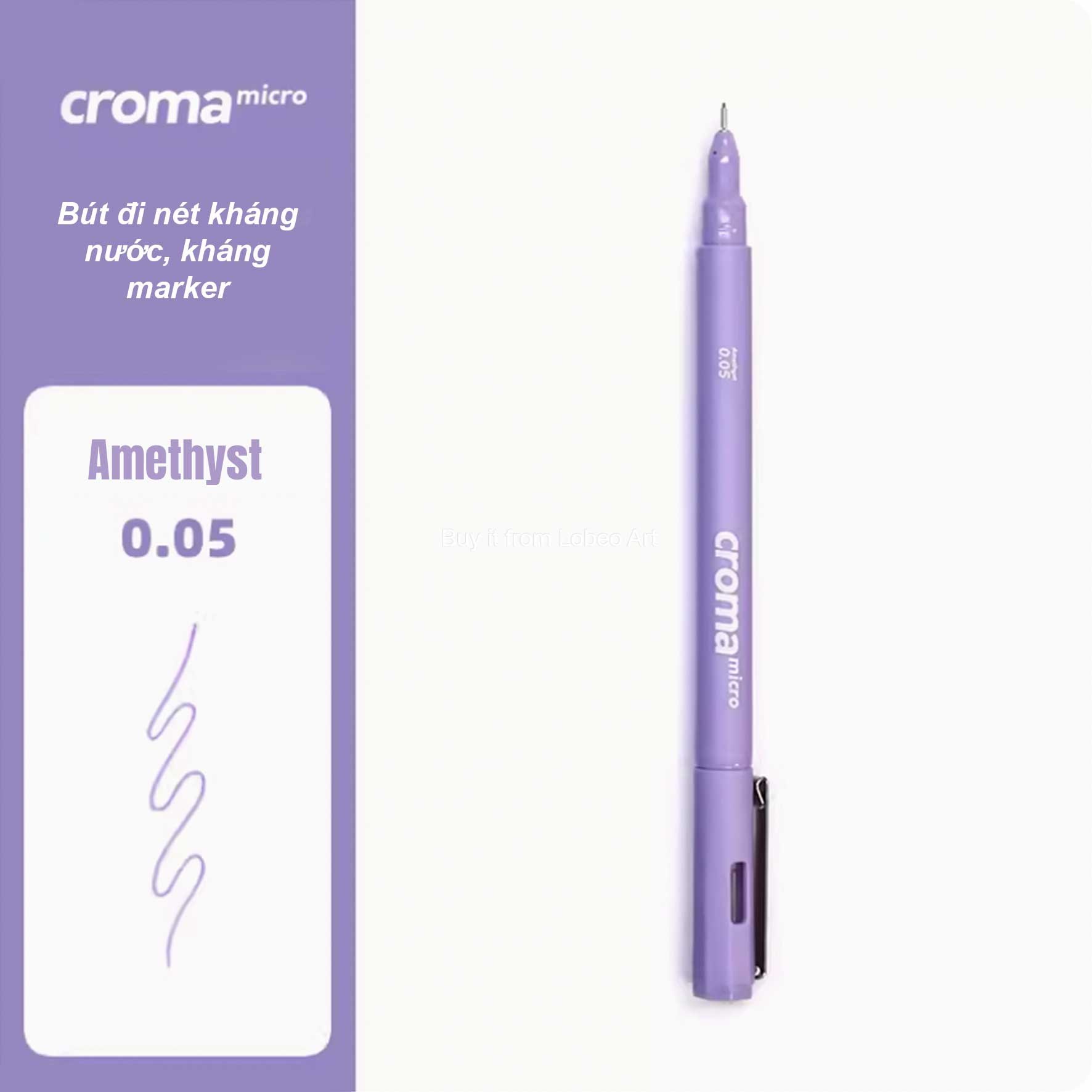 Bút đi nét Croma Micro kháng nước