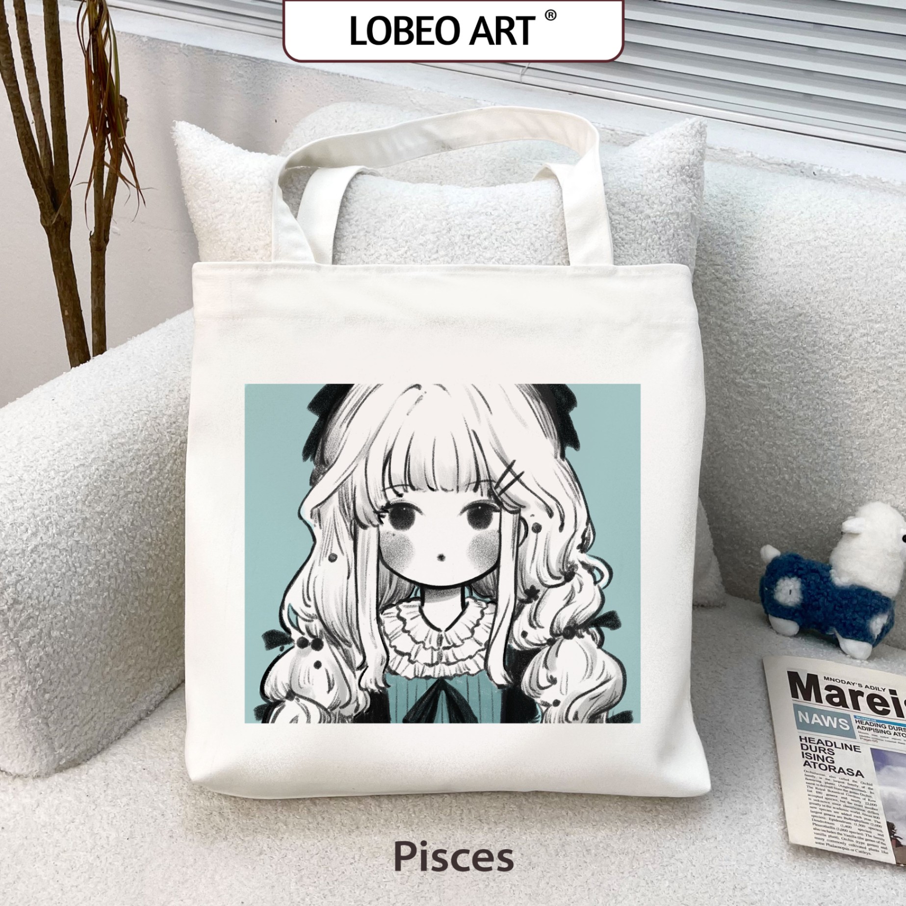 Túi tote, túi canvas Dark Zodiac