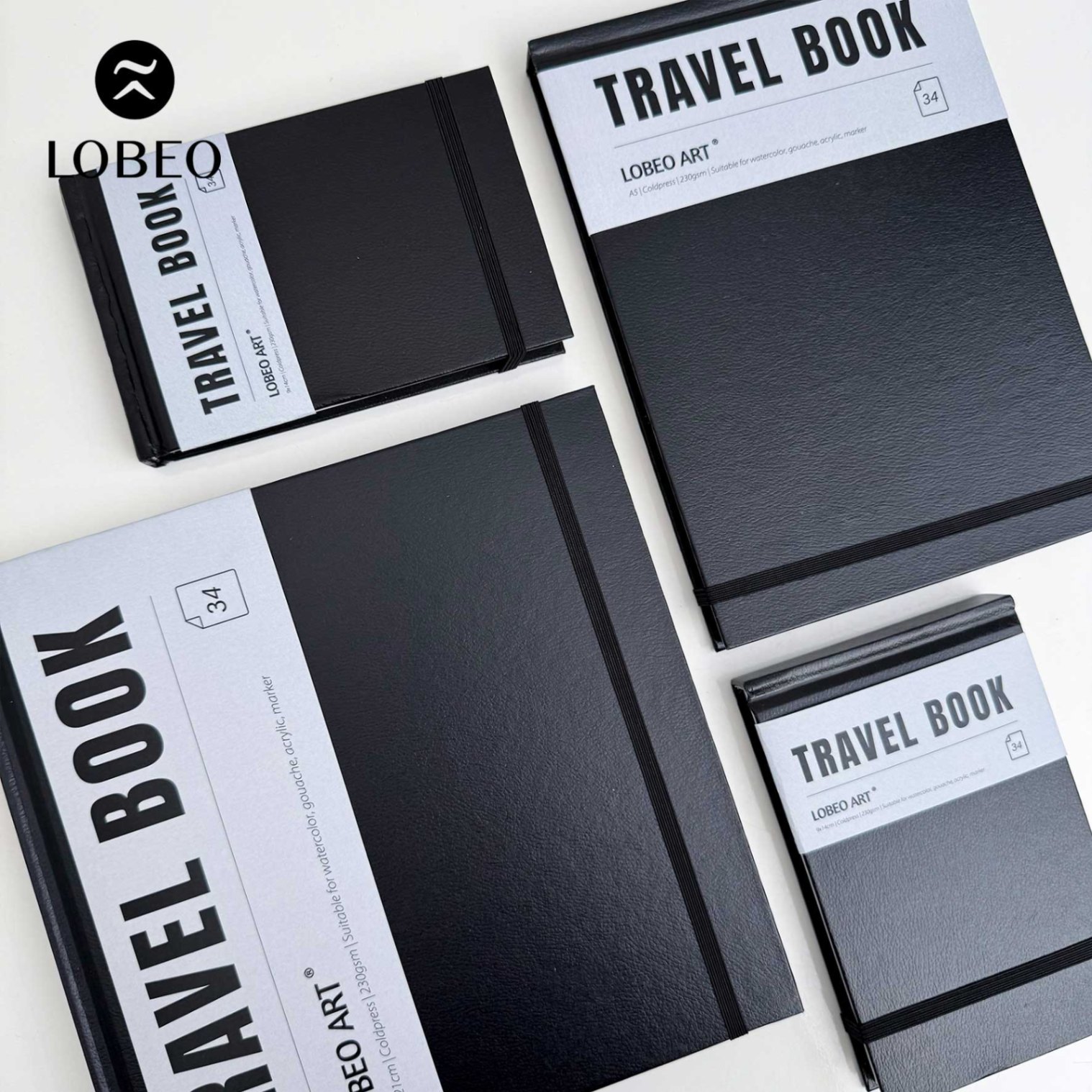 Sổ Lobeo Travel Book 230gsm gáy khâu