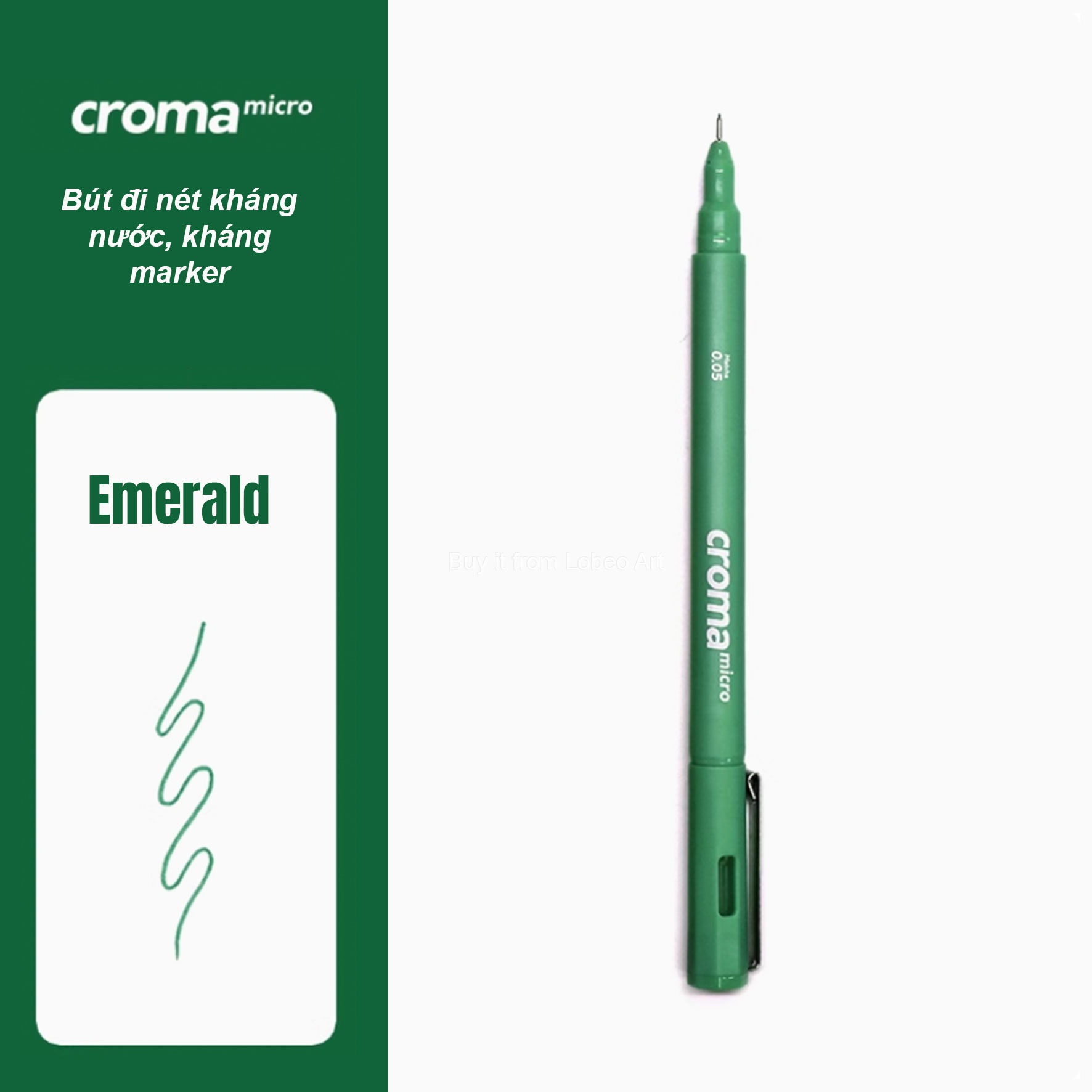 Bút đi nét Croma Micro kháng nước