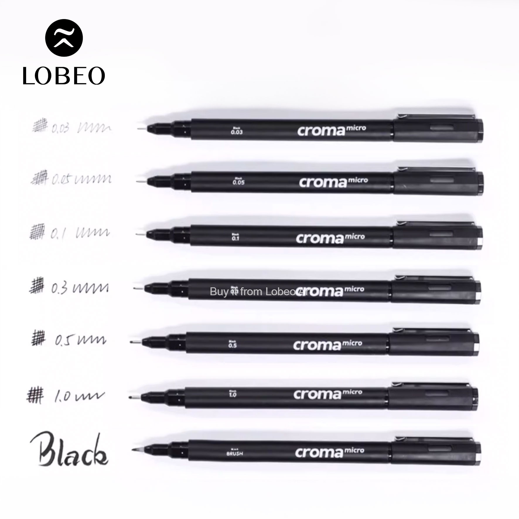 Bút đi nét Croma Micro kháng nước