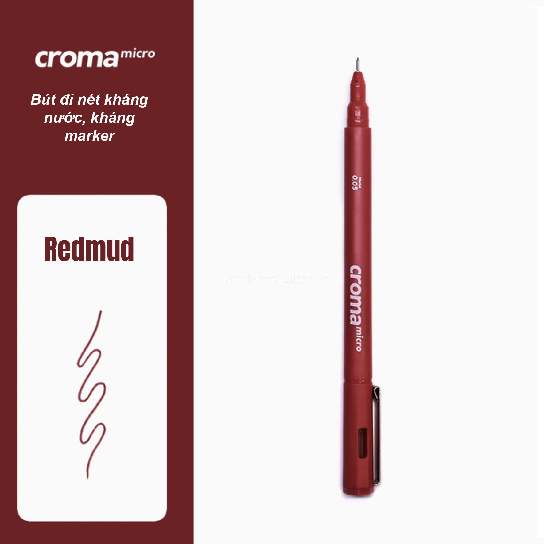 Bút đi nét Croma Micro kháng nước