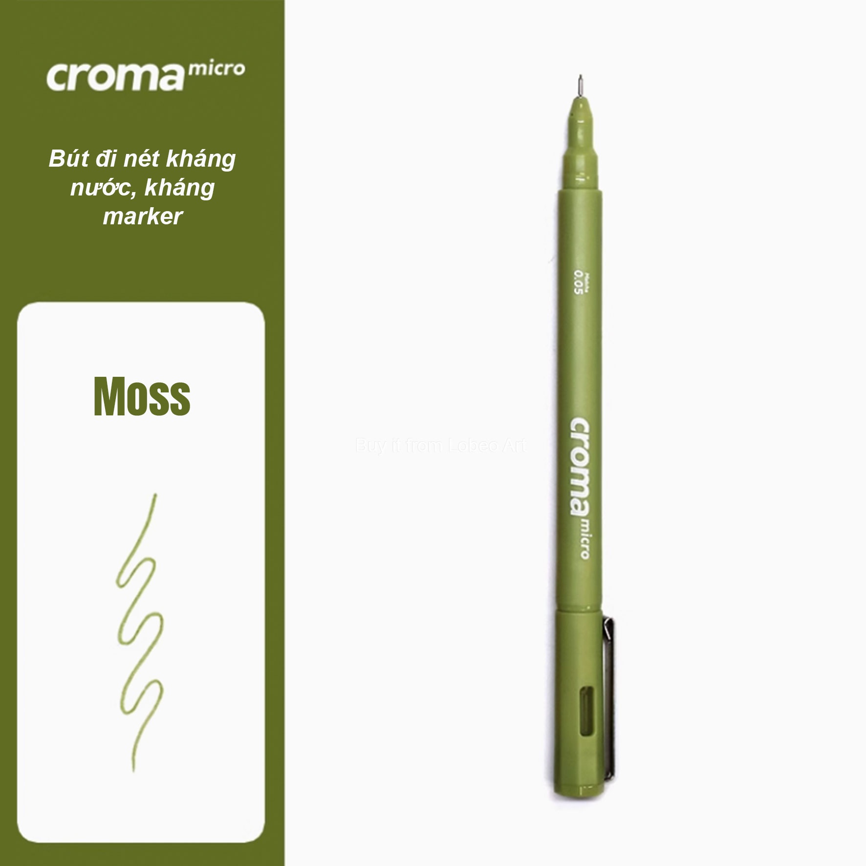 Bút đi nét Croma Micro kháng nước