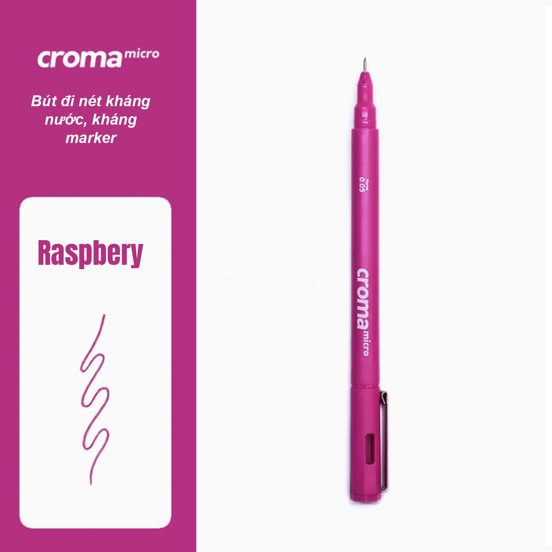 Bút đi nét Croma Micro kháng nước