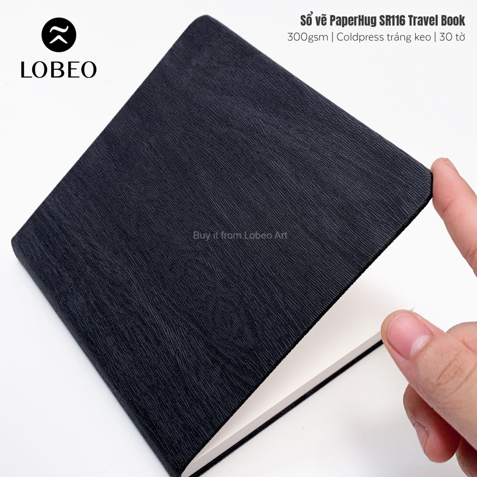 Sổ vẽ PaperHug SR116 Travel Book 300gsm 30 tờ
