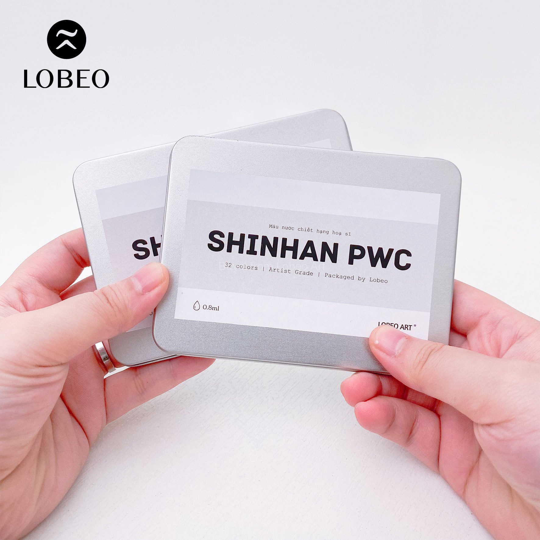 Màu nước chiết Shinhan PWC hạng hoạ sĩ Set 32 màu 0.8ml