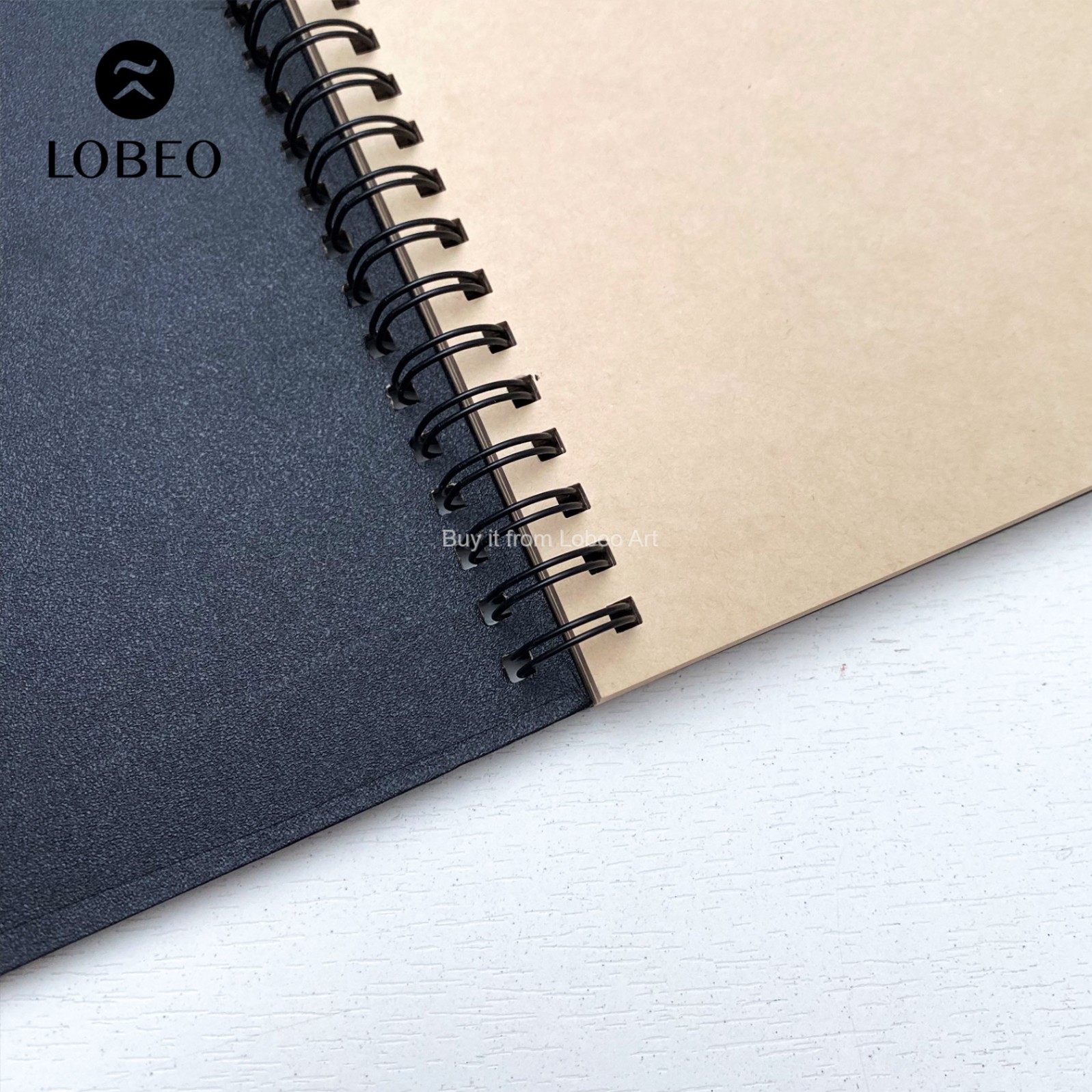 Sổ vẽ Lobeo Kraft Mood 30 tờ 200gsm