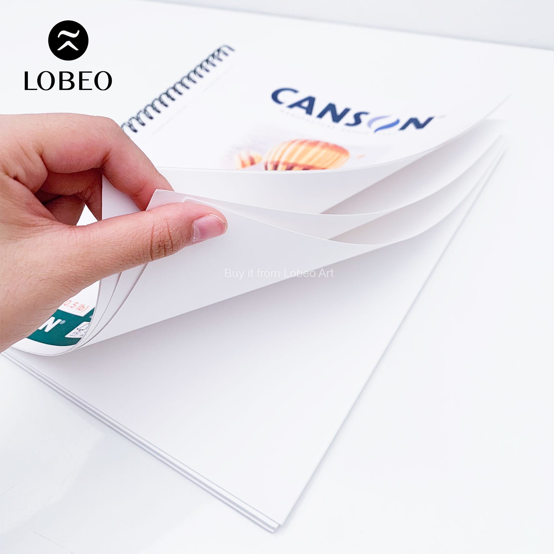 Giấy Canson "C"à Grain vẽ chì 180gsm 30 tờ