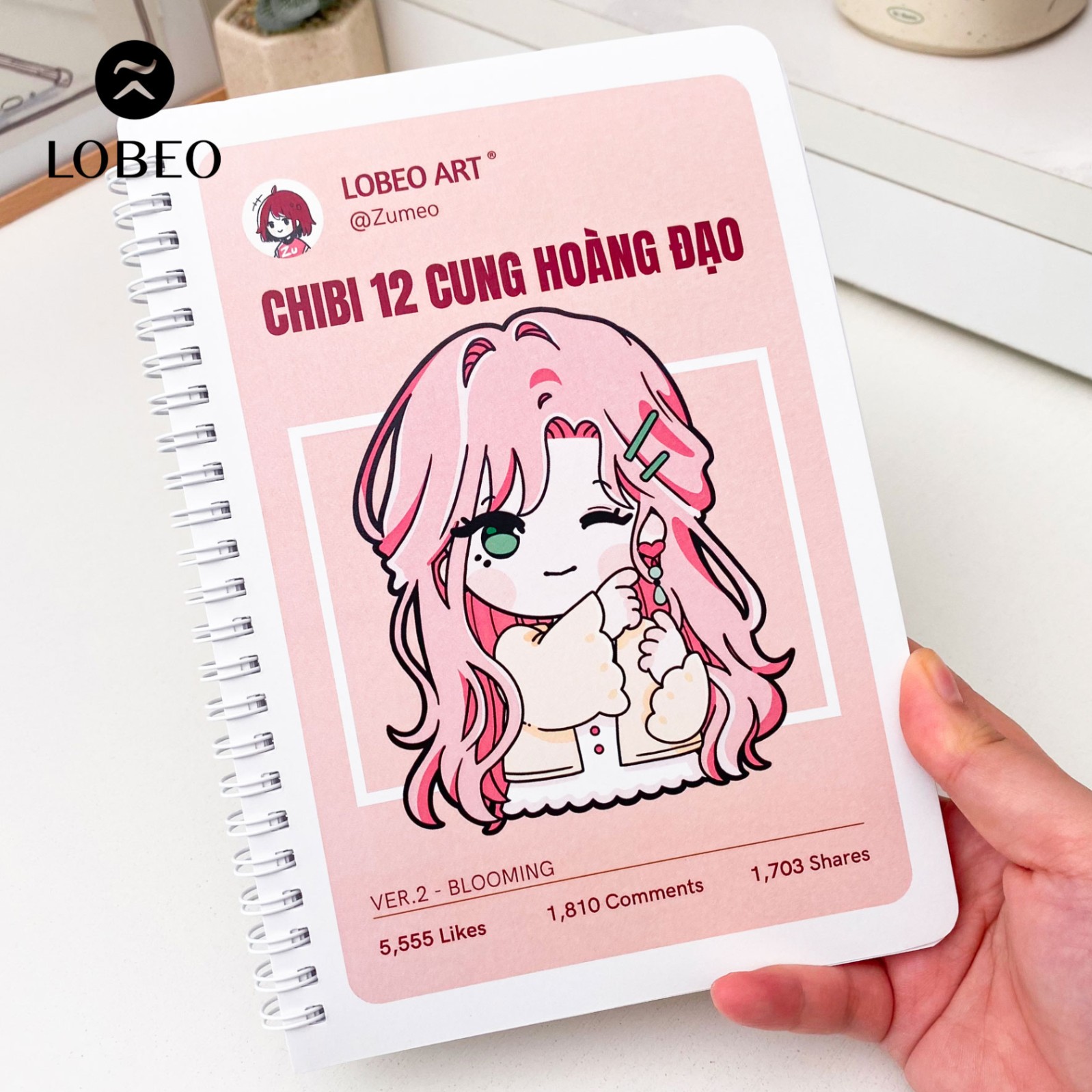 Sổ tô màu Chibi 12 cung Hoàng Đạo - Phần 2