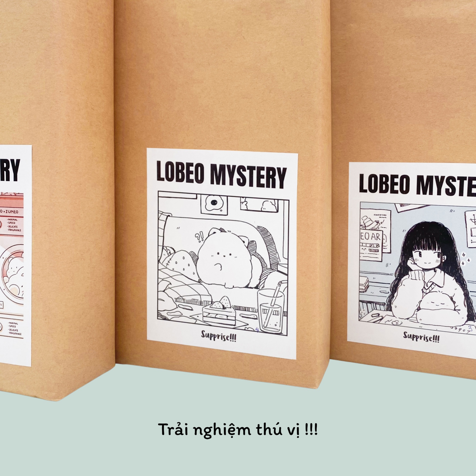 Hộp quà hoạ cụ bí ẩn Lobeo Mystery Box (NEW)